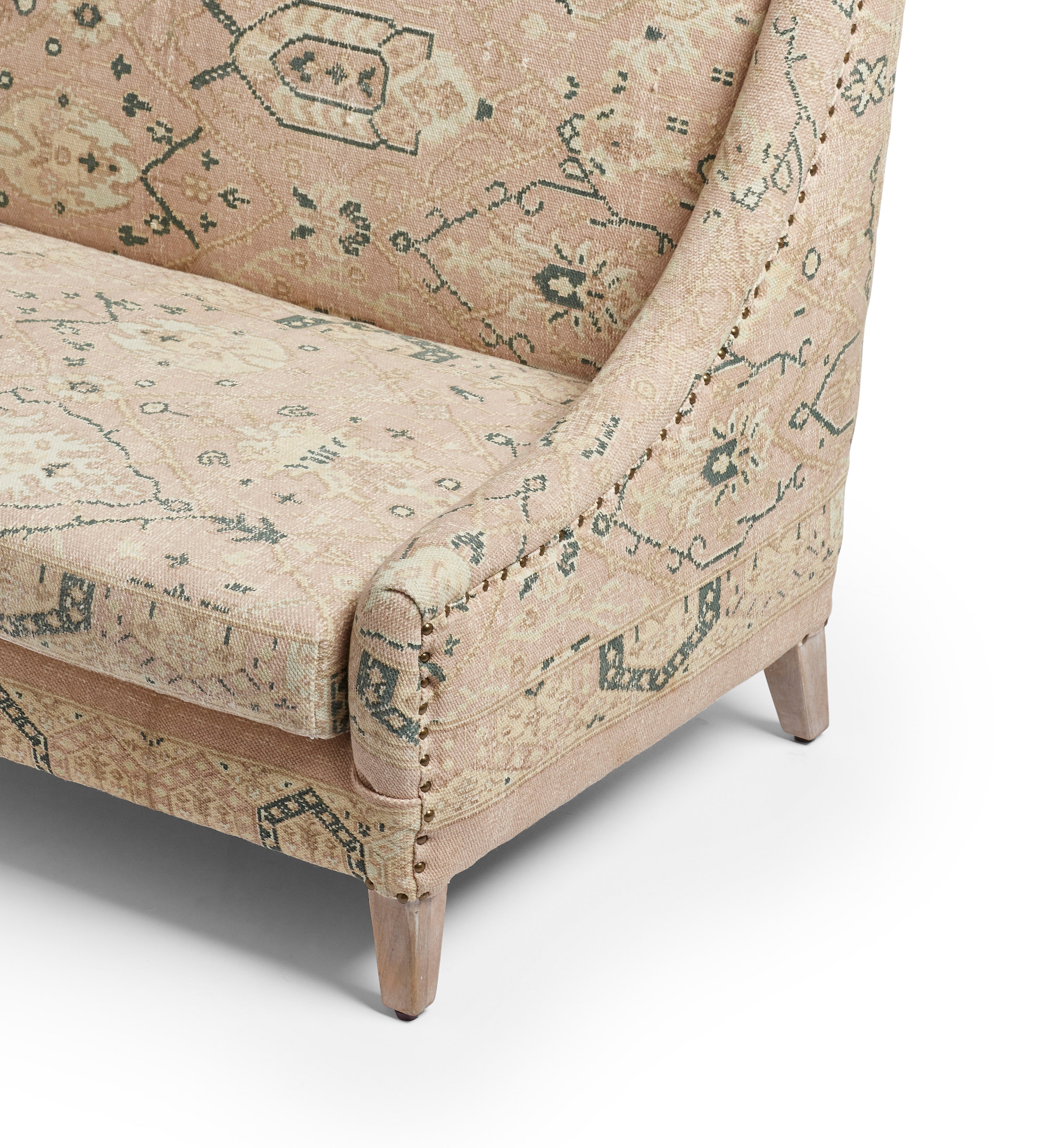 Elsdon Loveseat Sofa - Washed Rose