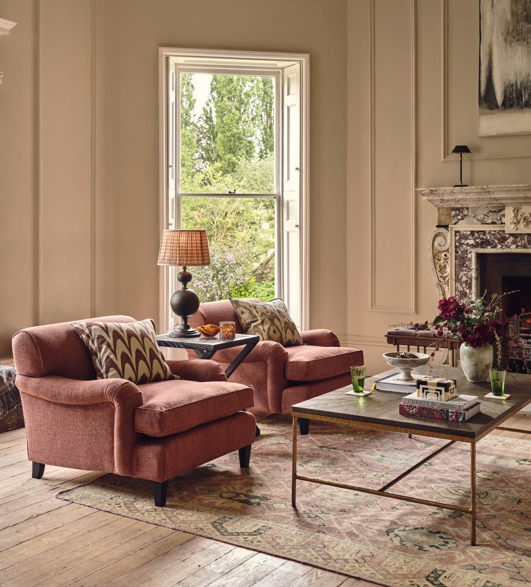Elsdon Rug 244x305cm - Washed Rose