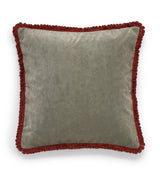 Elveden Velvet Cushion - Celadon