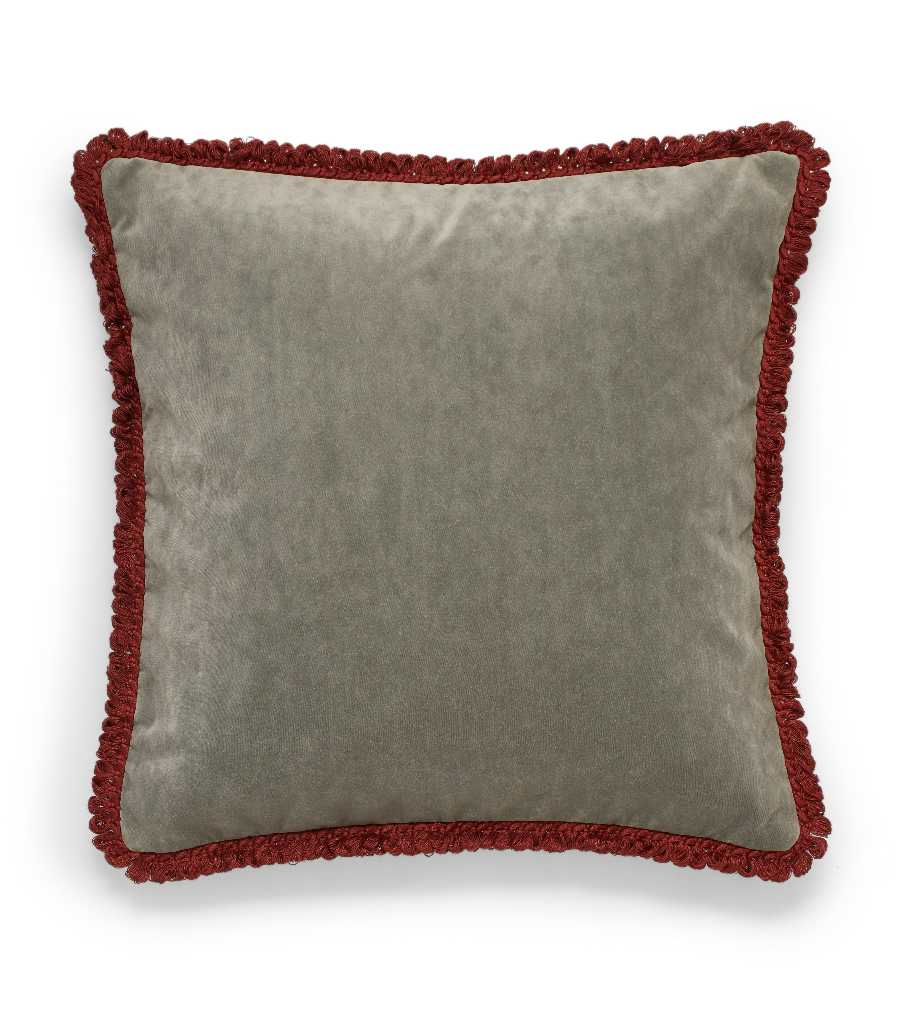 Elveden Velvet Cushion - Celadon