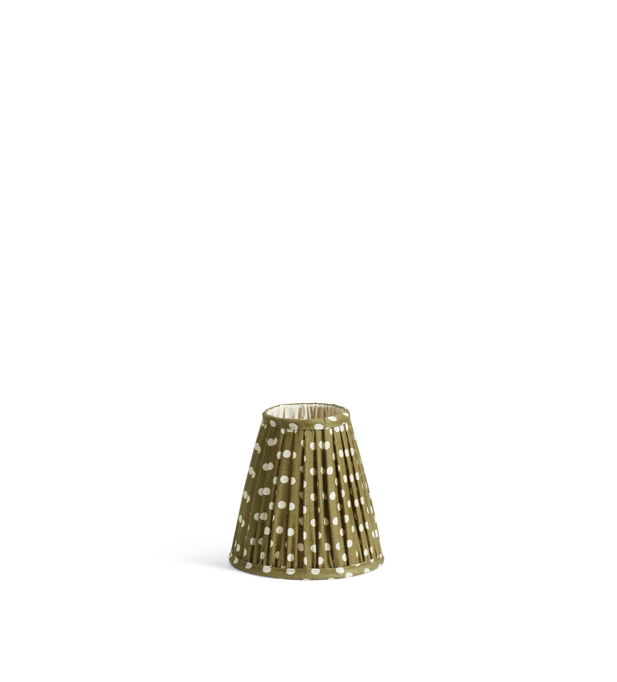 Emily Silk Cone Lampshade 17cm - Green