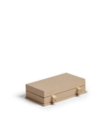 Emsworth Playing Card Holder with Ocellus Printed Stationary - Taupe