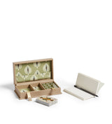 Emsworth Playing Card Holder with Ocellus Printed Stationary - Taupe