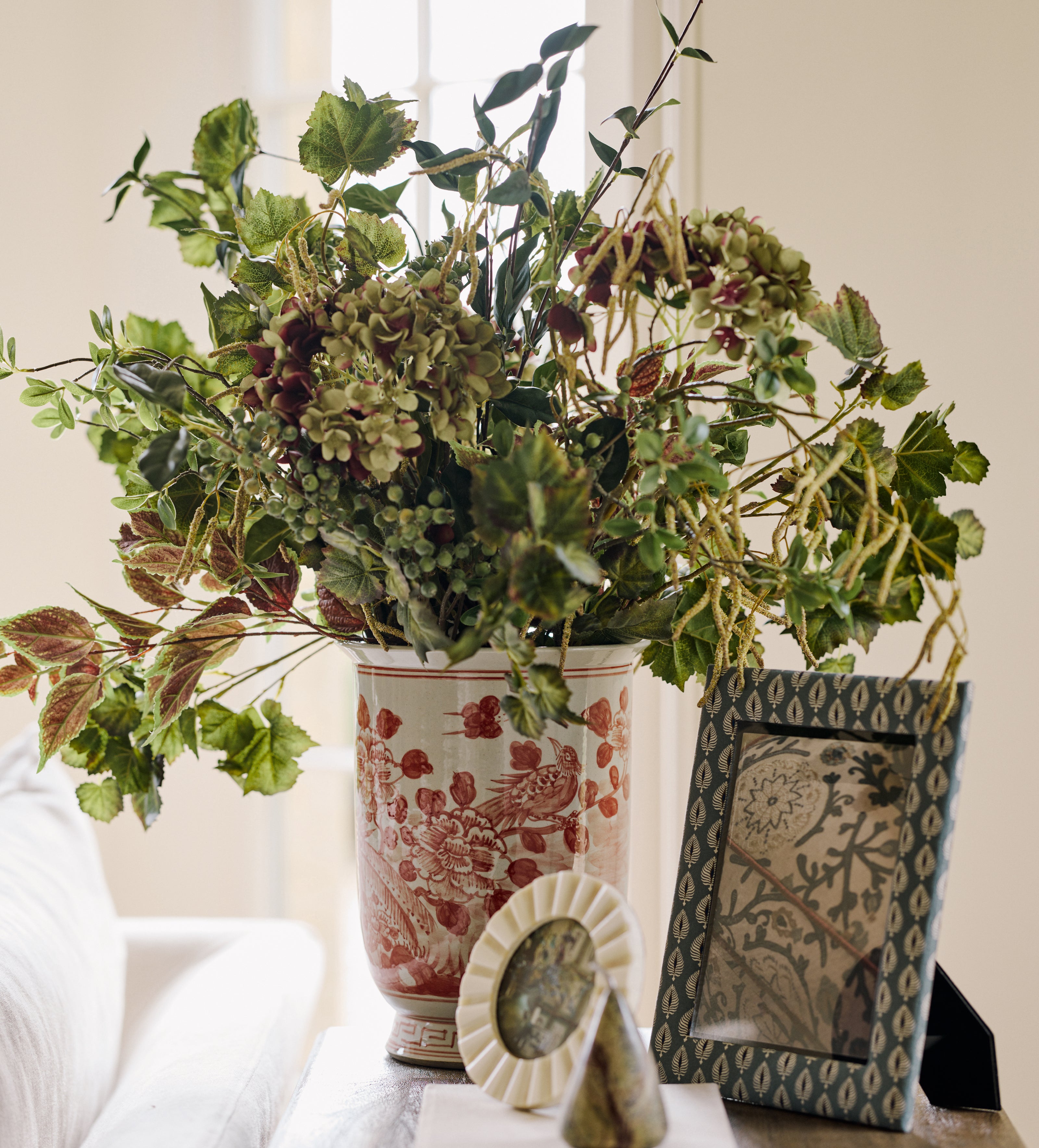 Fenghuang Narrow Planter - Chinese Red