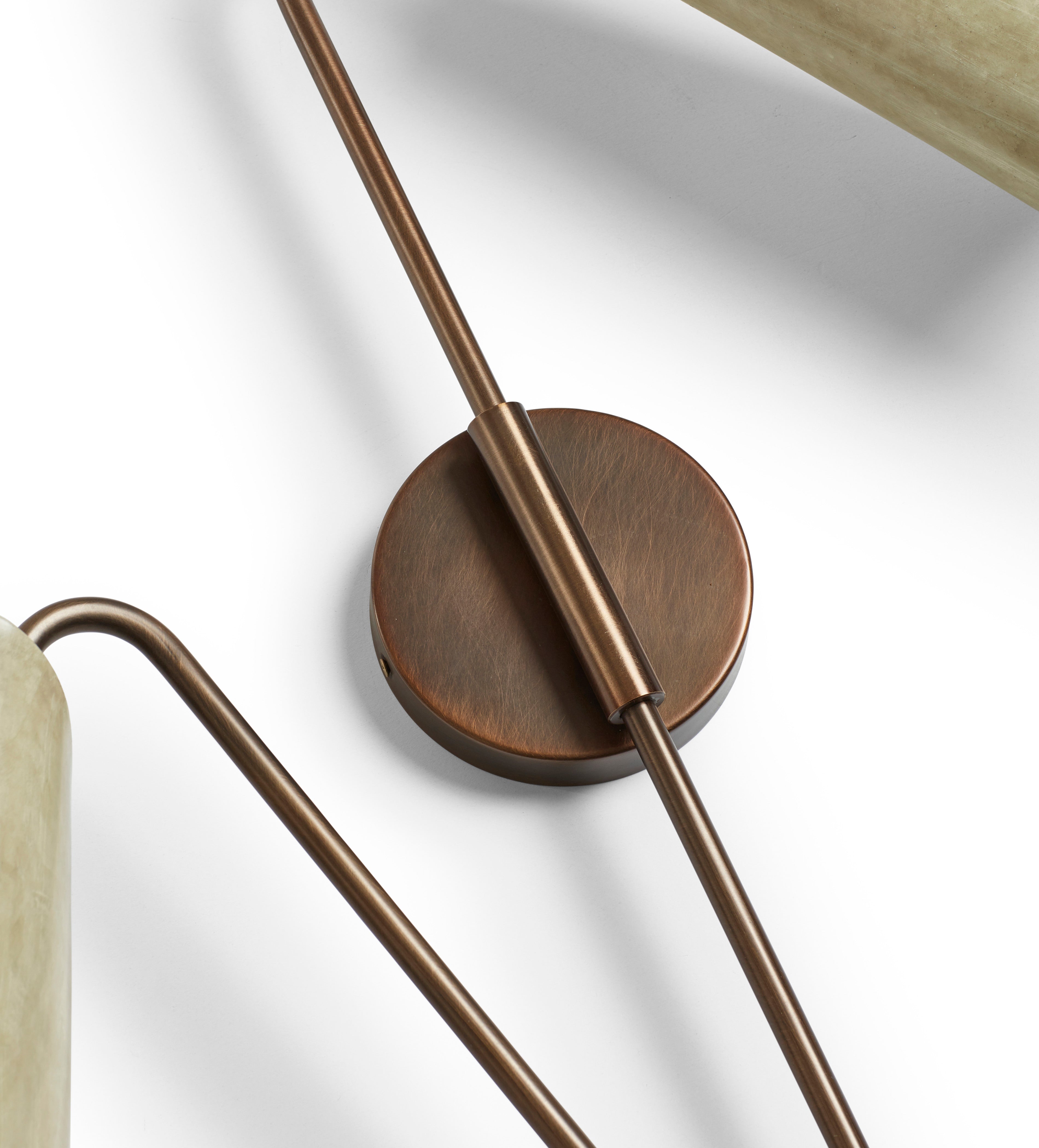 Etherea Twin Wall Light - Vellum | OKA