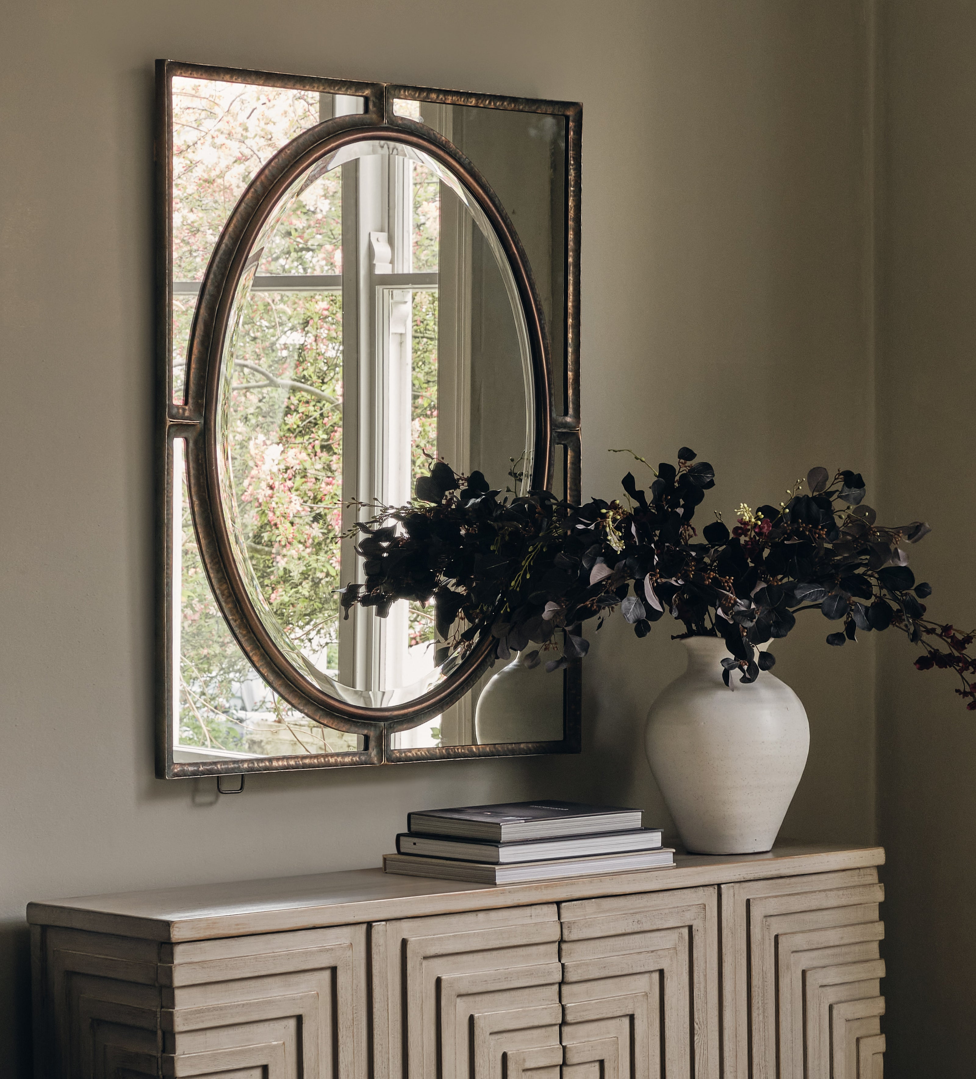 Eydis Mirror - Antique Bronze