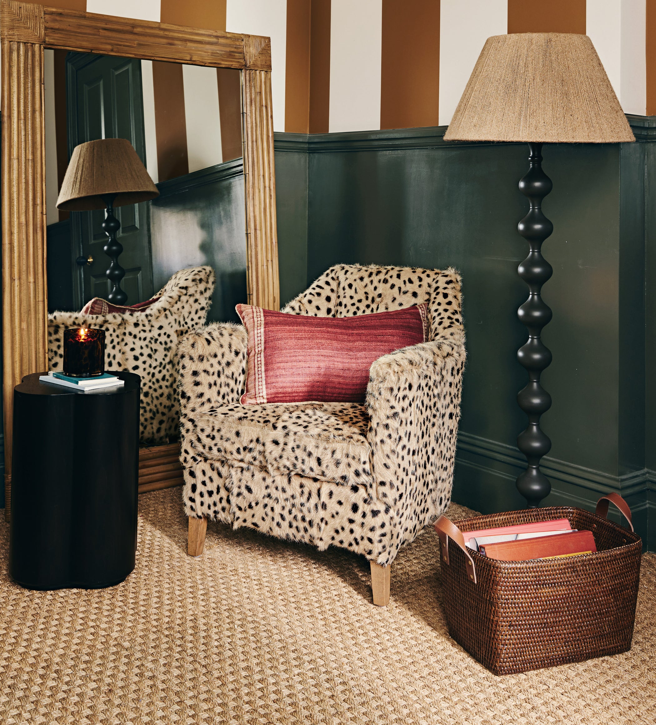 Fairfax Basket - Small - Brown