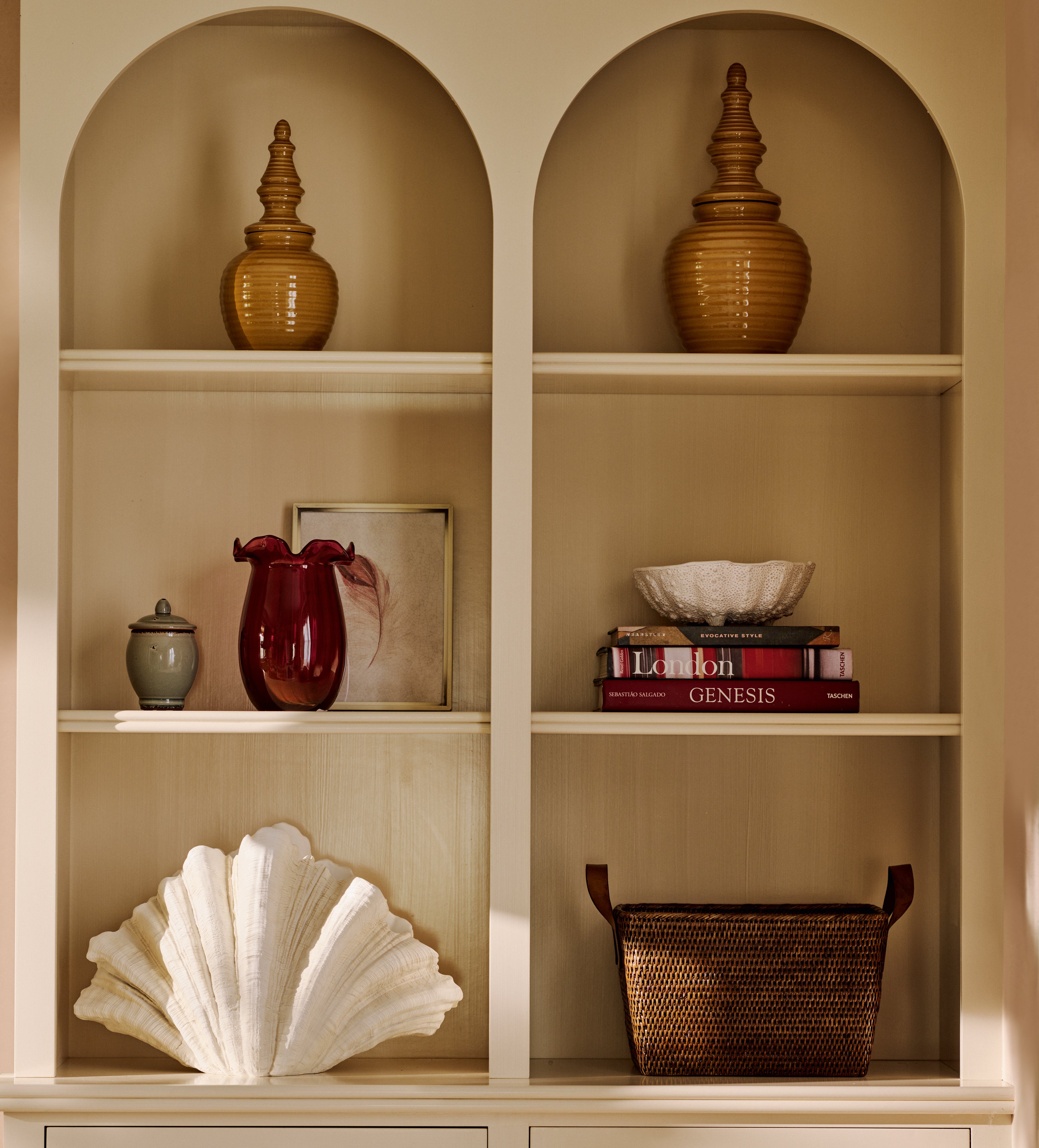 Fairfax Basket - Small - Brown | OKA