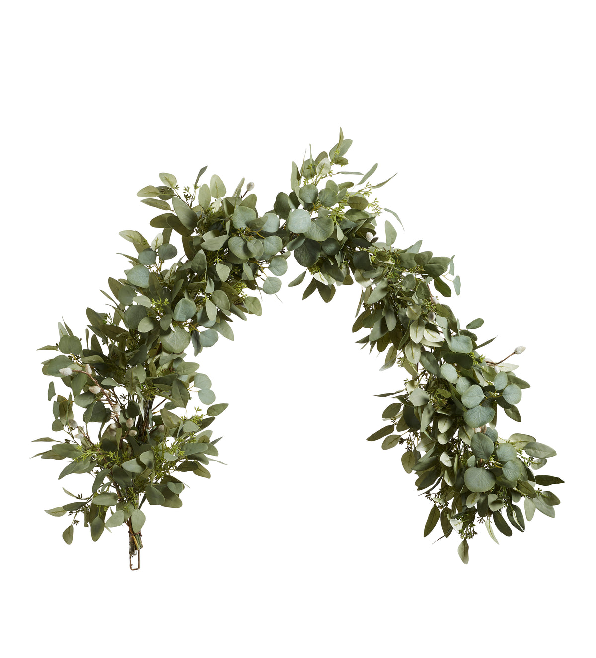 Faux Eucalyptus Garland - Pale Green