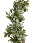 Faux Eucalyptus Garland - Pale Green