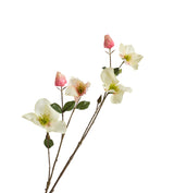Faux Hellebore Stem - Pale Pink