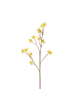 Faux Maple Bud Branch - Yellow