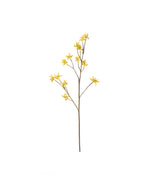 Faux Maple Bud Branch - Yellow