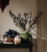 Faux Olive Branch Stem - Green