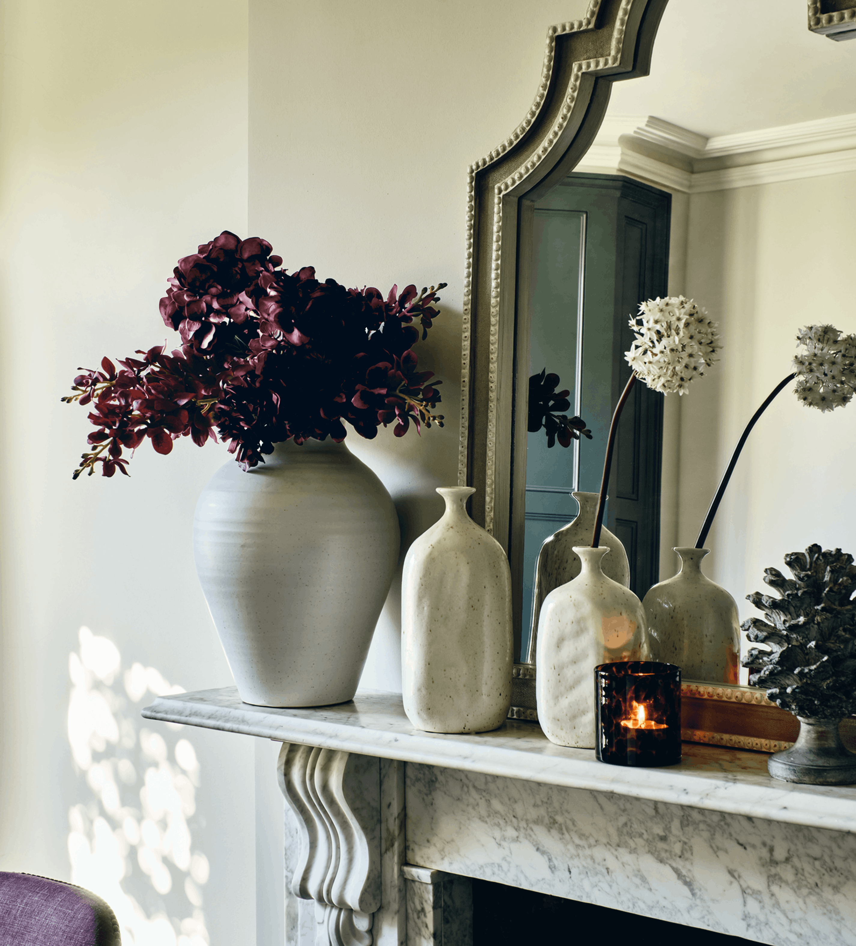 Faux Phalaenopsis Orchid - Purple