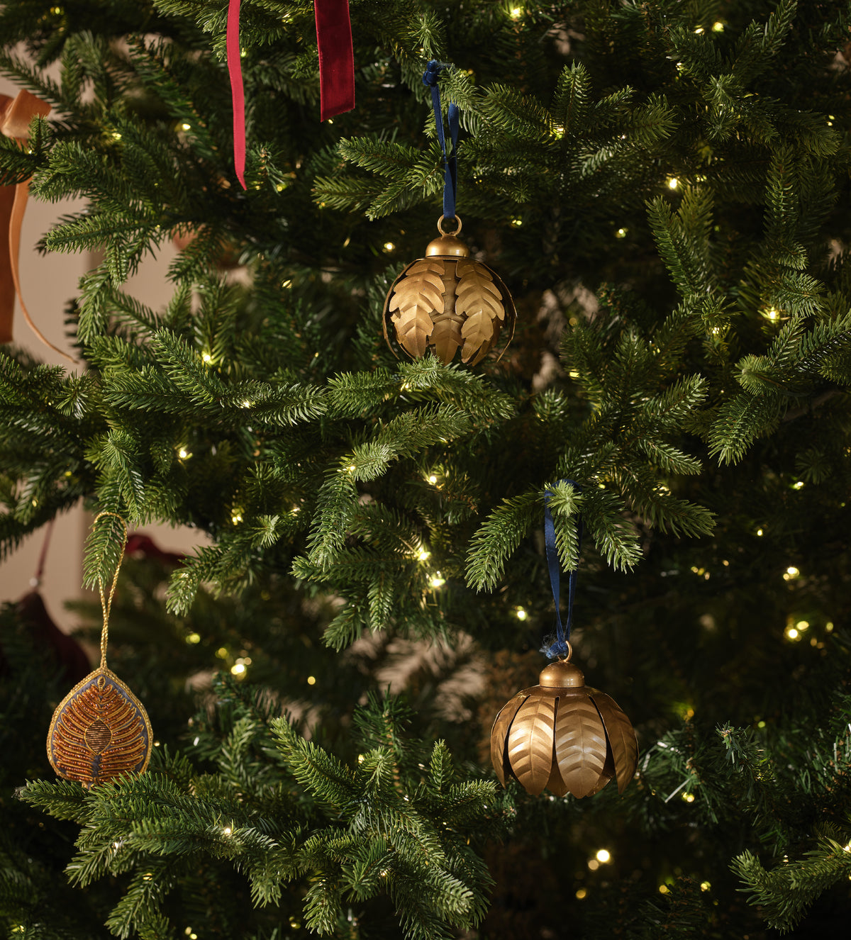 Faux Pre-Lit Christmas Tree - 6ft - Green