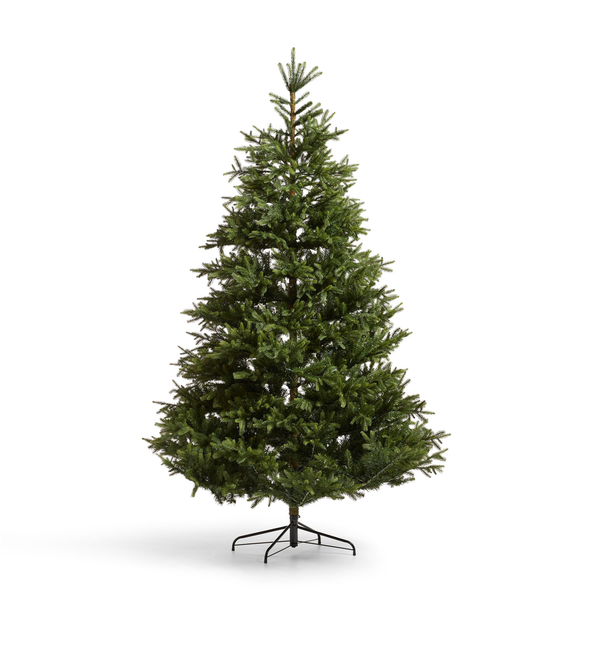 Faux Pre-Lit Christmas Tree - 8ft - Green