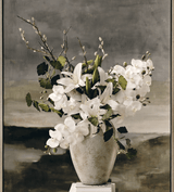 Faux Pussy Willow Branch - Grey