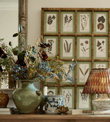 Faux Rose Stem - Deep Purple