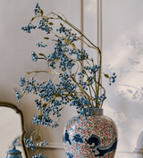 Faux Wild Berry Stem - Blue
