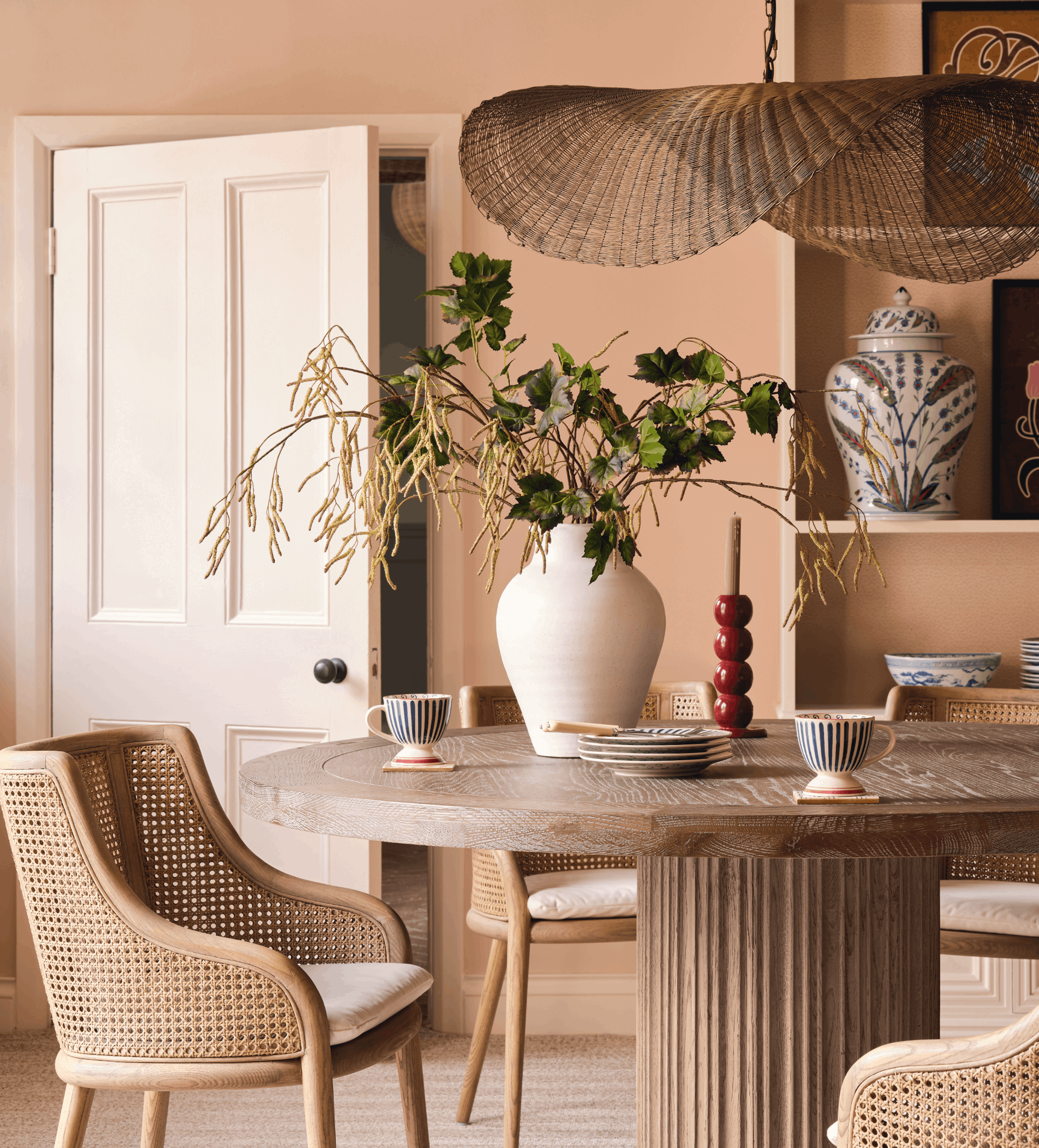 Faux Willow Branch - Green