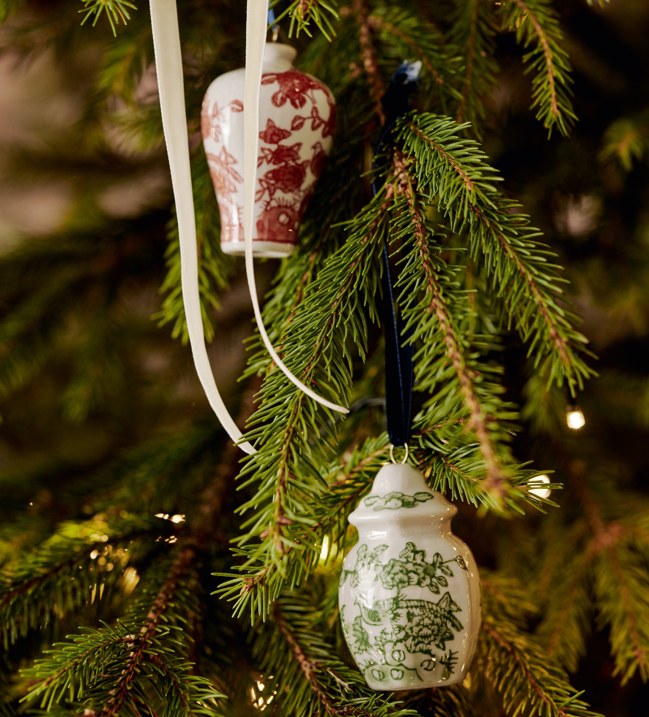 Fenghuang Decorative Hanging Ornaments - Set of Four - Multi