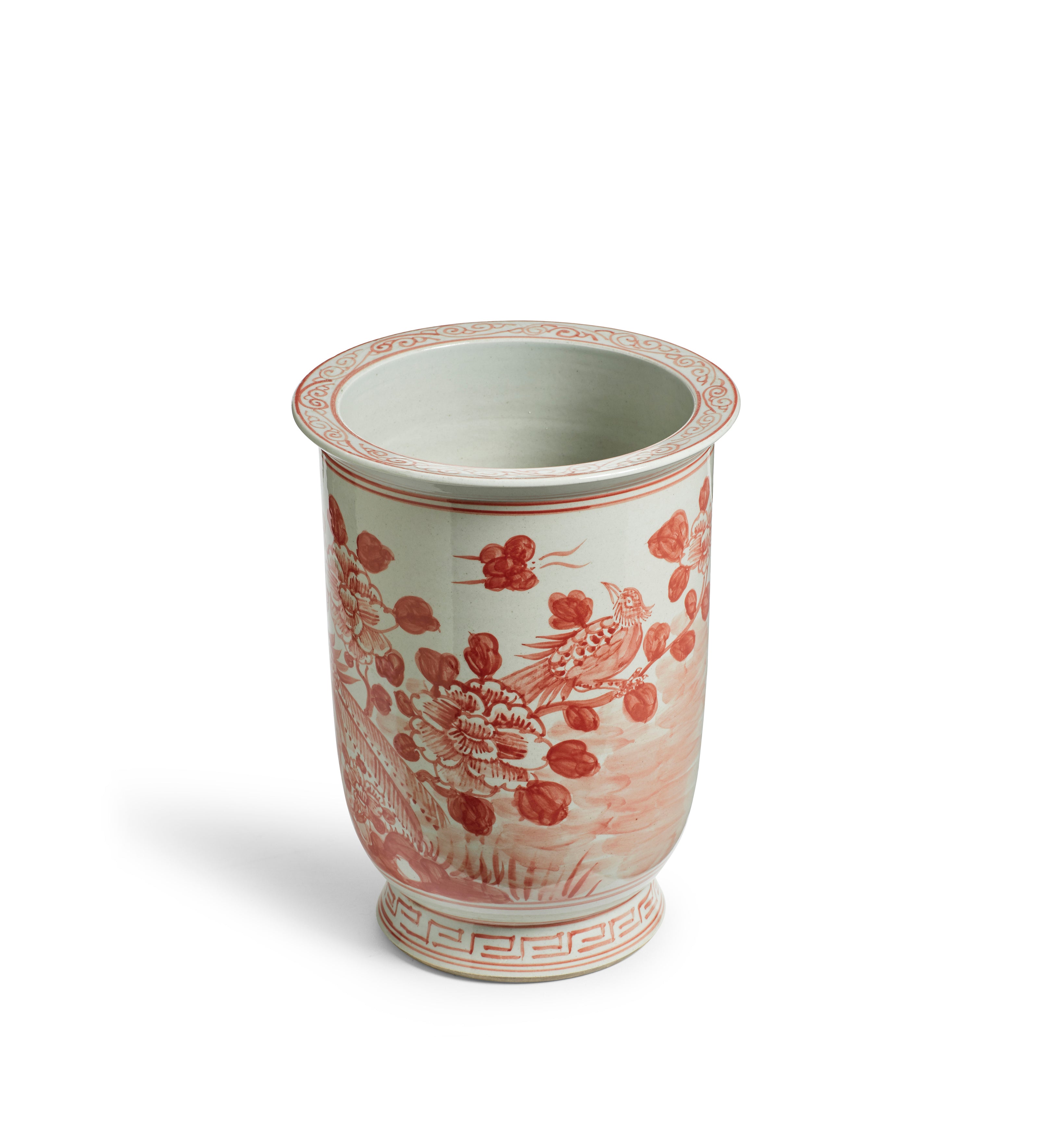 Fenghuang Planter - Narrow - Chinese Red