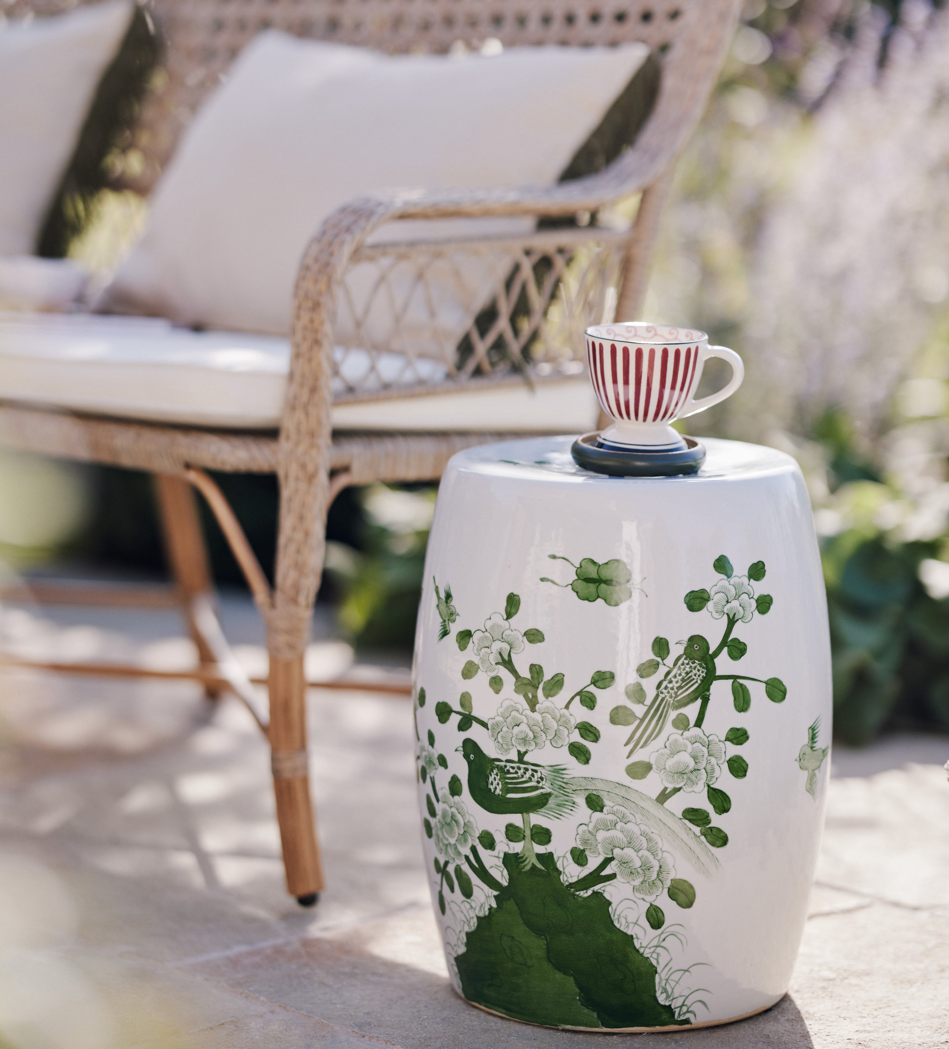 Fenghuang Stool - Jade