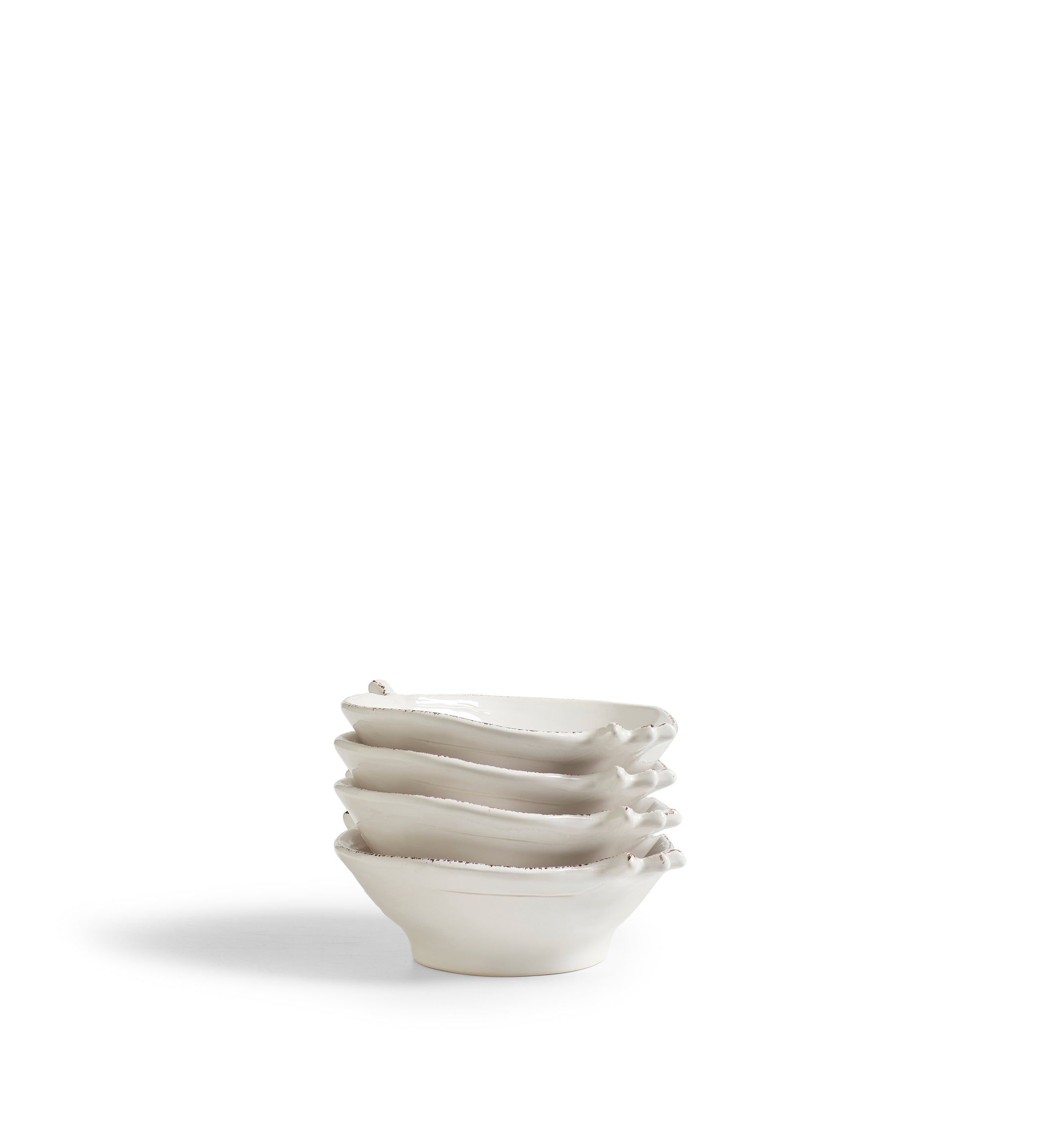 Fenoglio Cereal Bowls - Set of Four - White