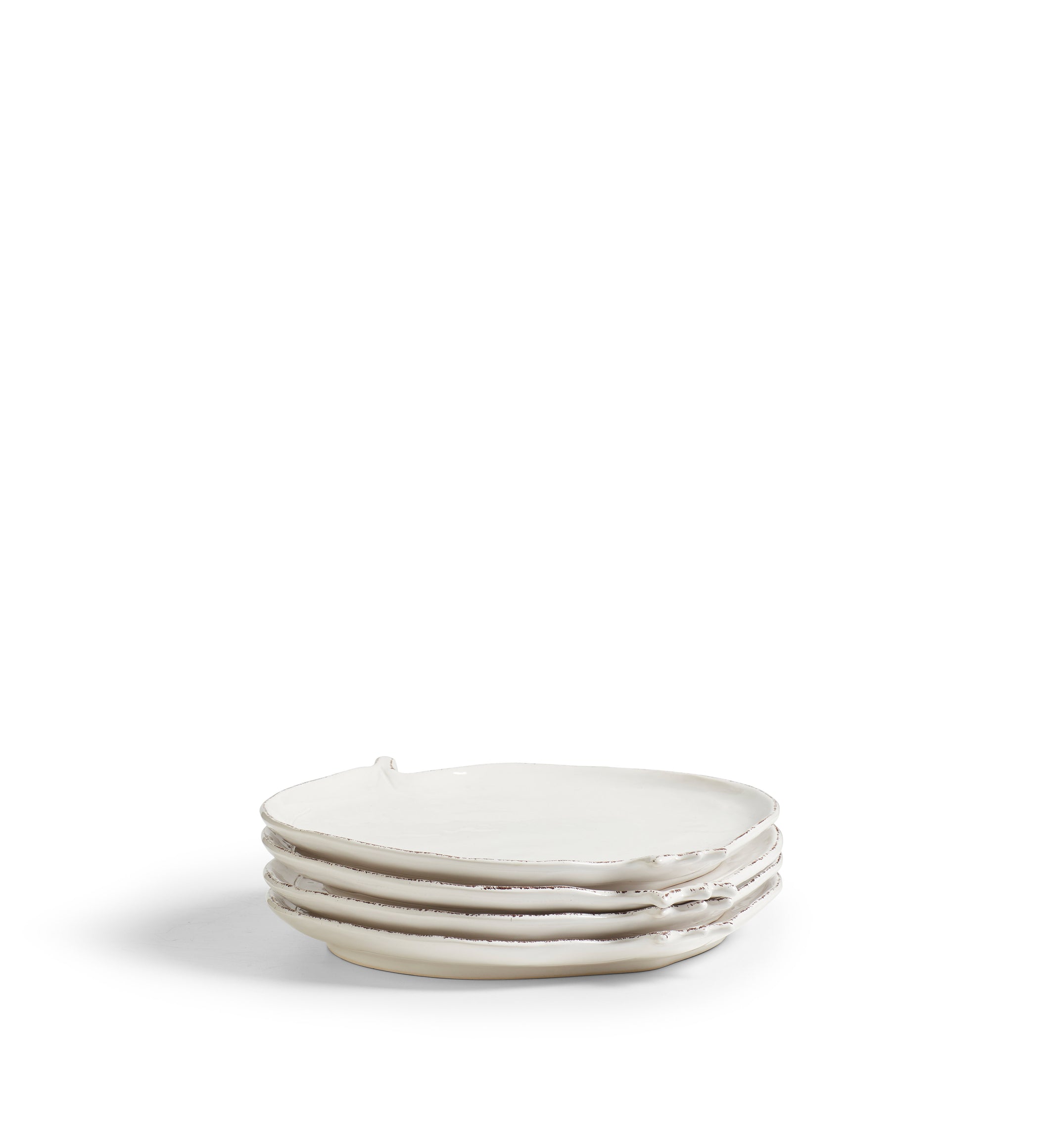 Fenoglio Dinner Plates - Set of Four - White