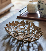 Feuille Dish - Antique Brass