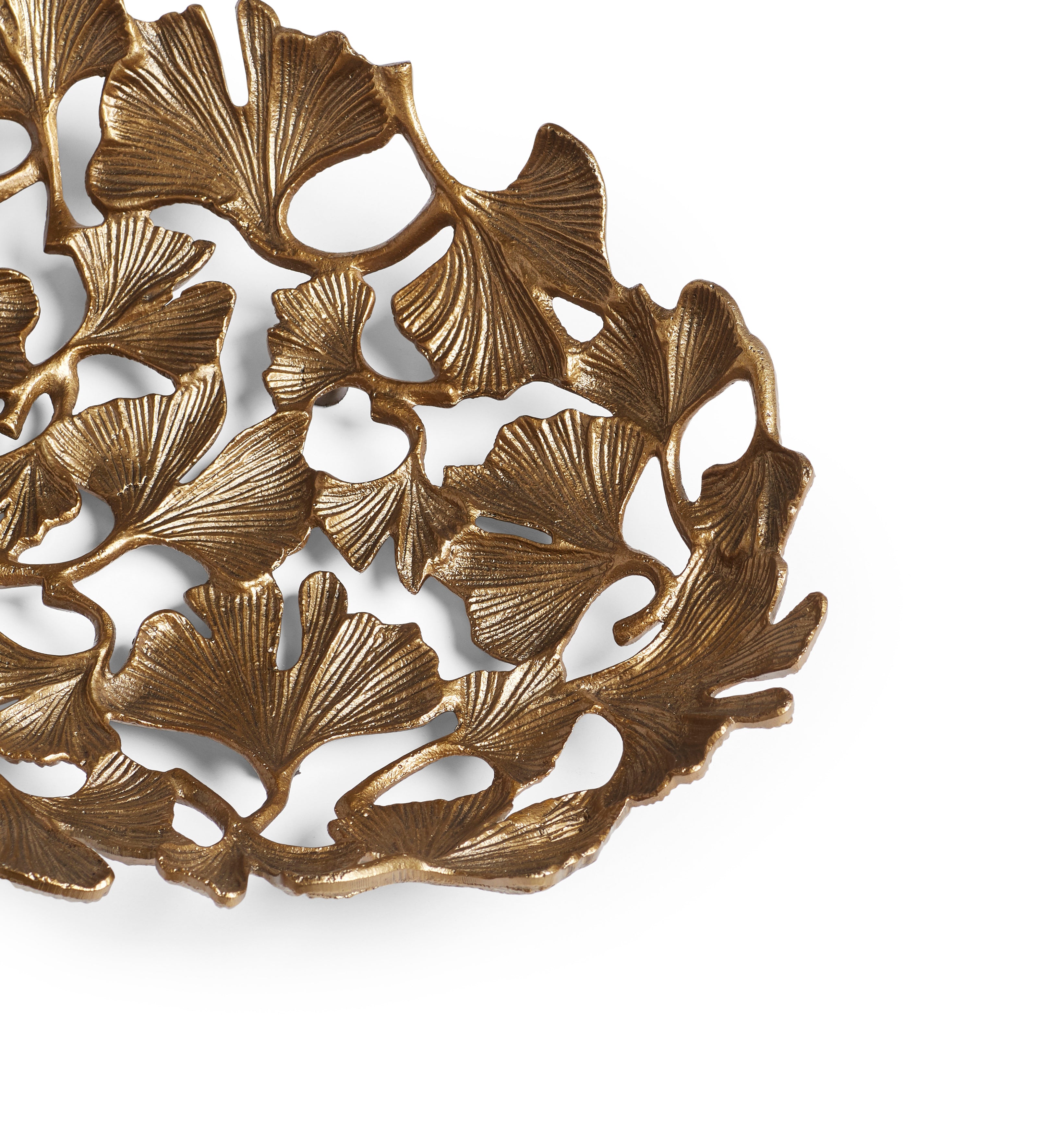 Feuille Dish - Antique Brass