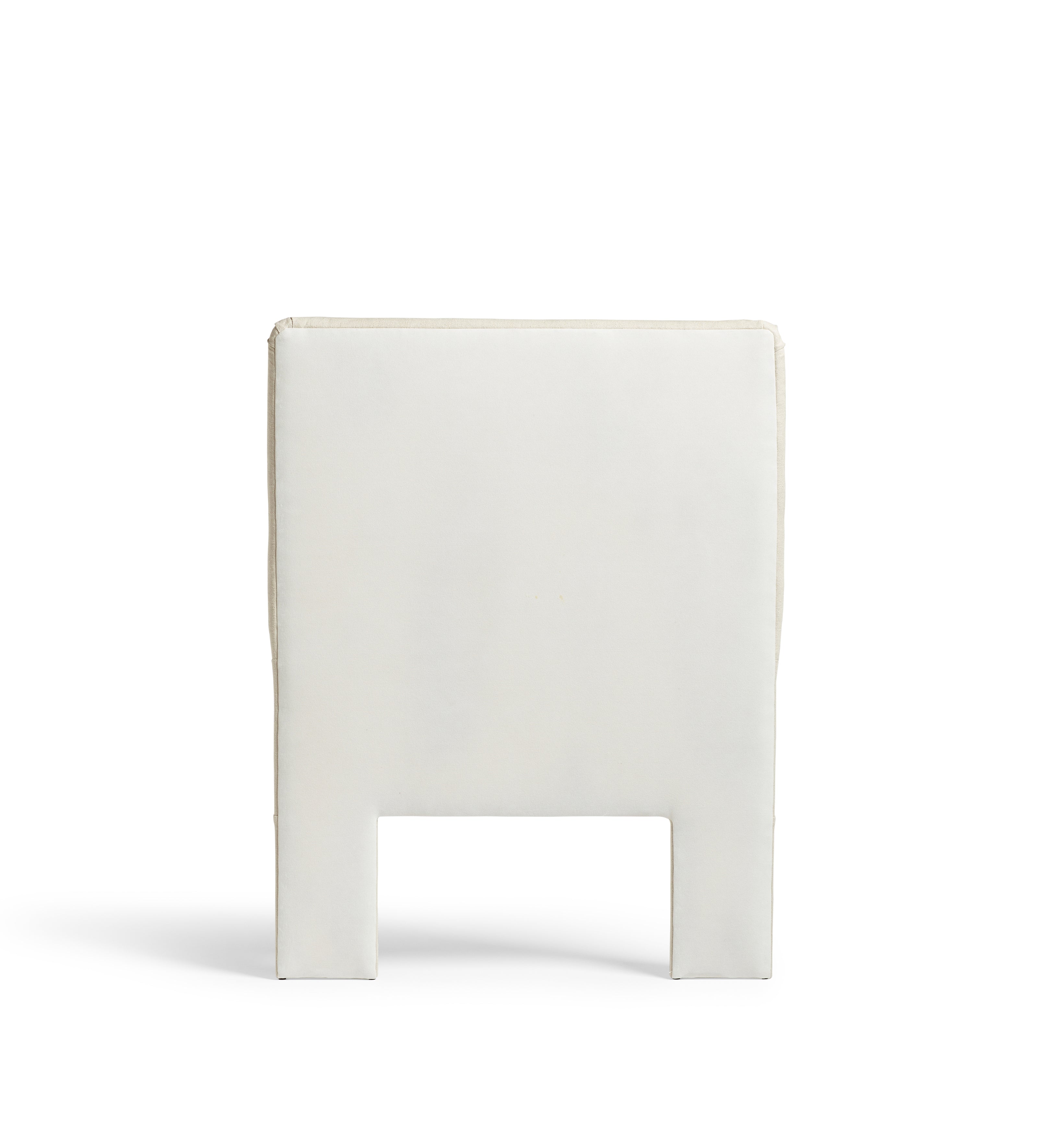 Upholstered and Padded Headboard - Single - Natural