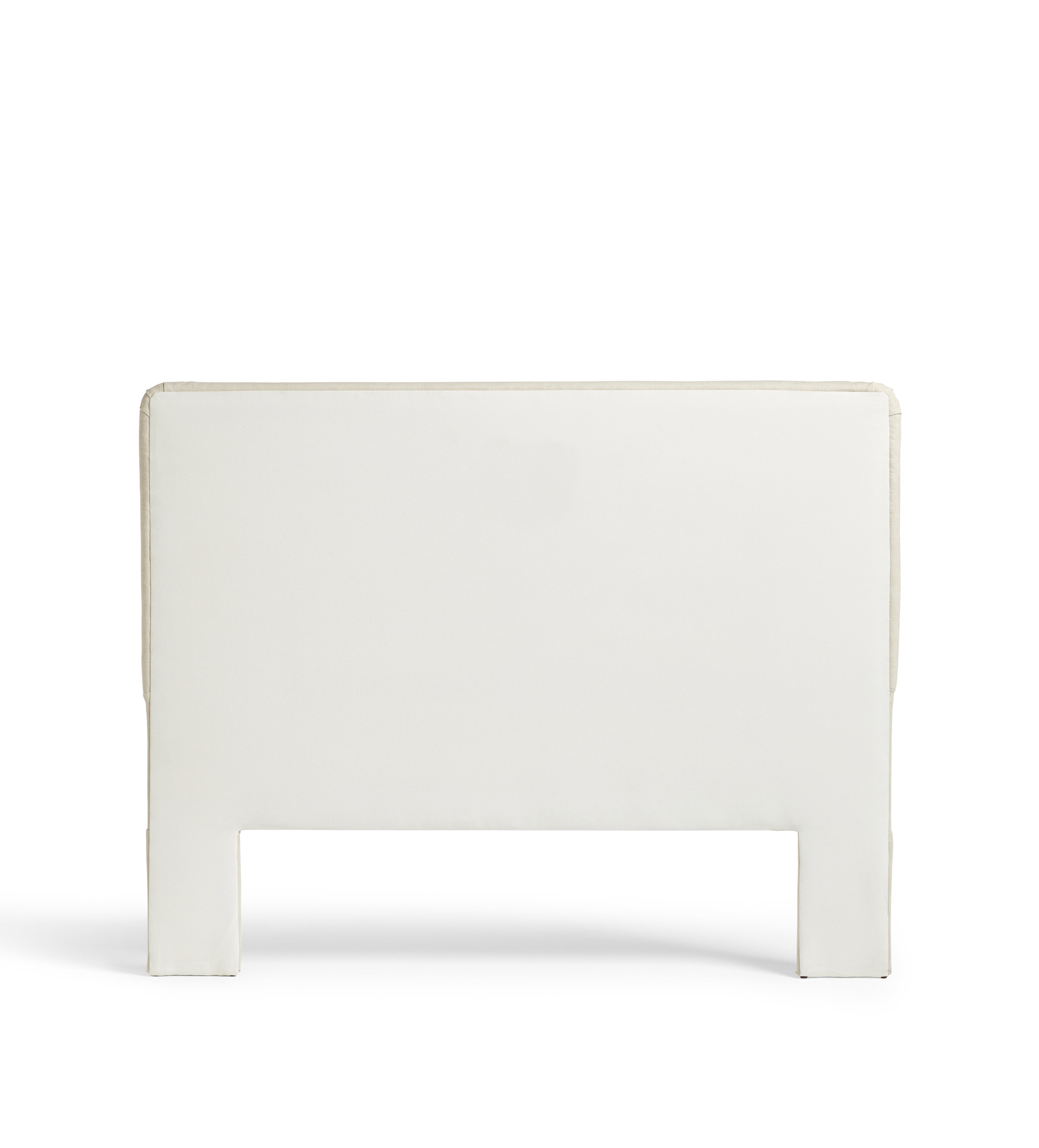 Upholstered and Padded Headboard - Super King - Natural