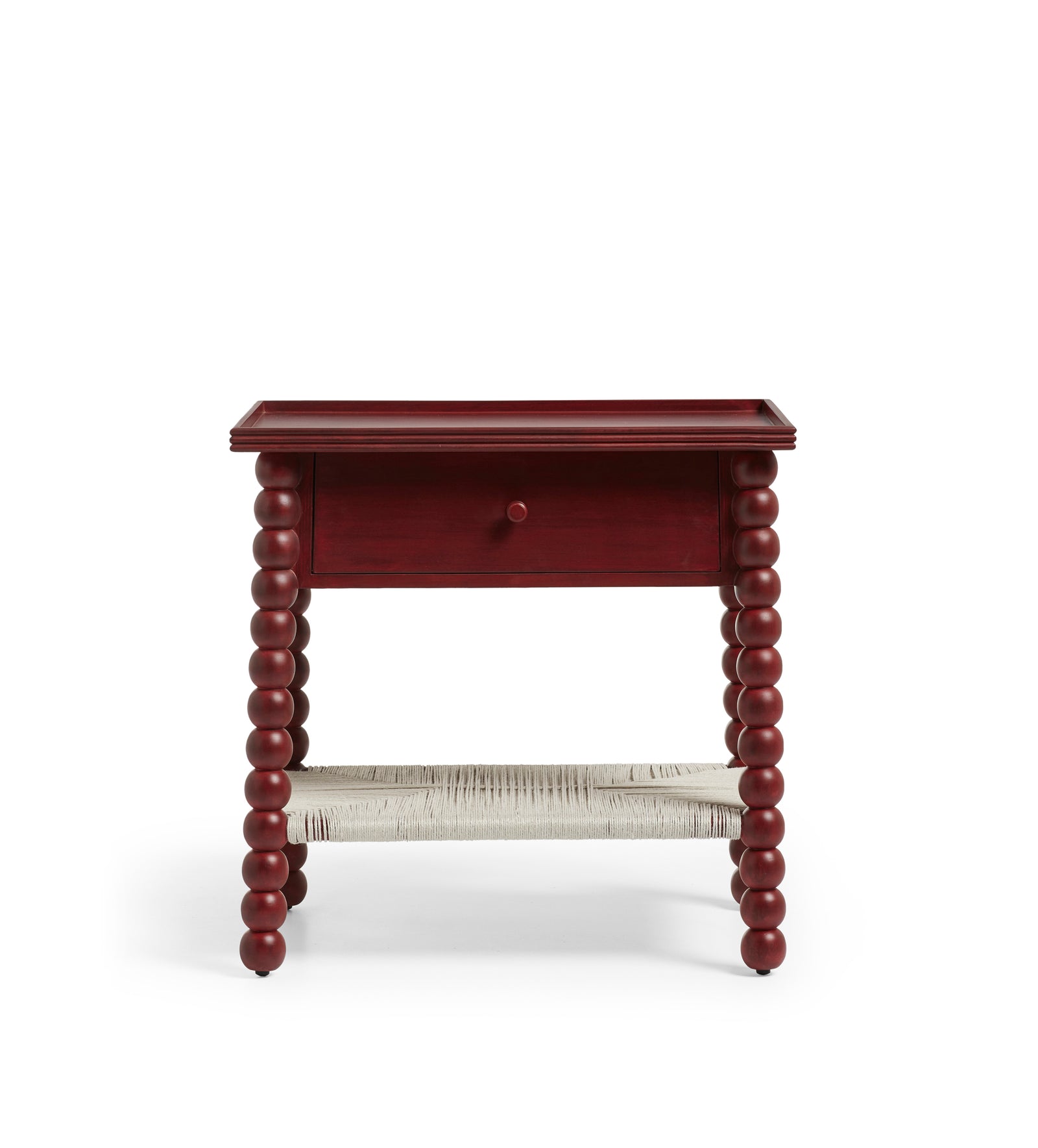Flectus Side Table - Brushed Red