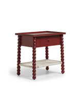 Flectus Side Table - Brushed Red