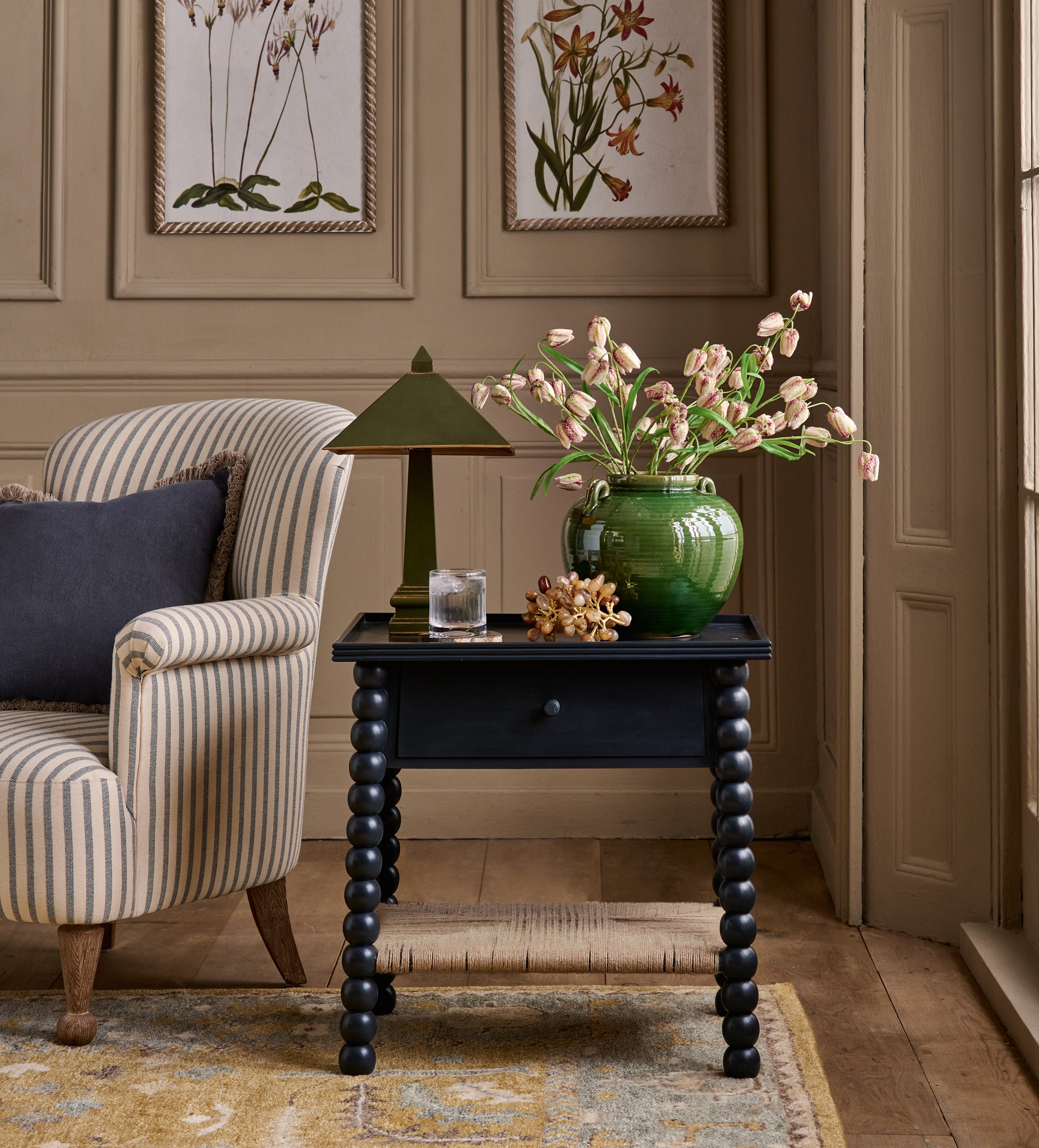 Flectus Side Table - Petrol