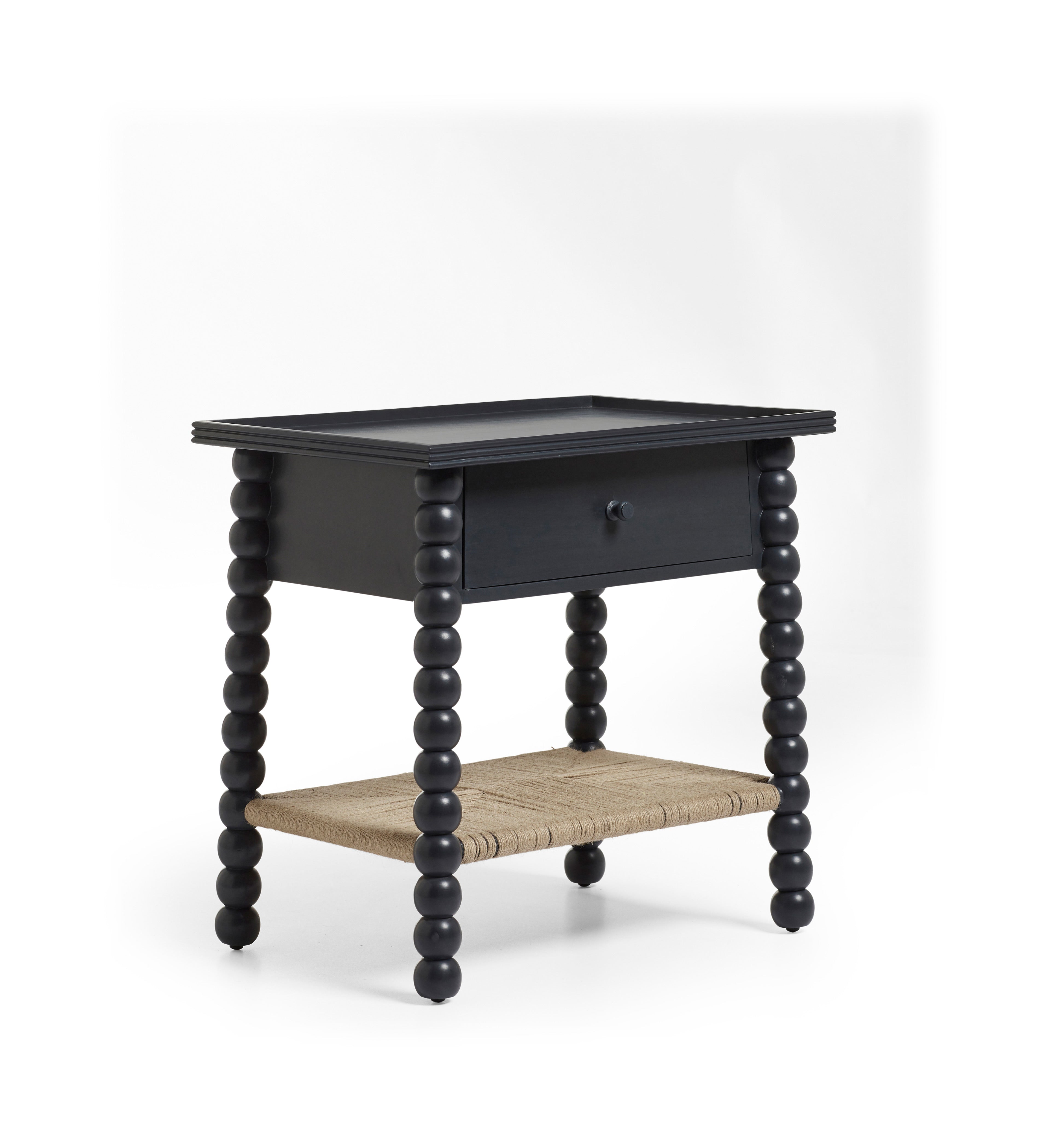 Flectus Side Table - Petrol Blue | OKA