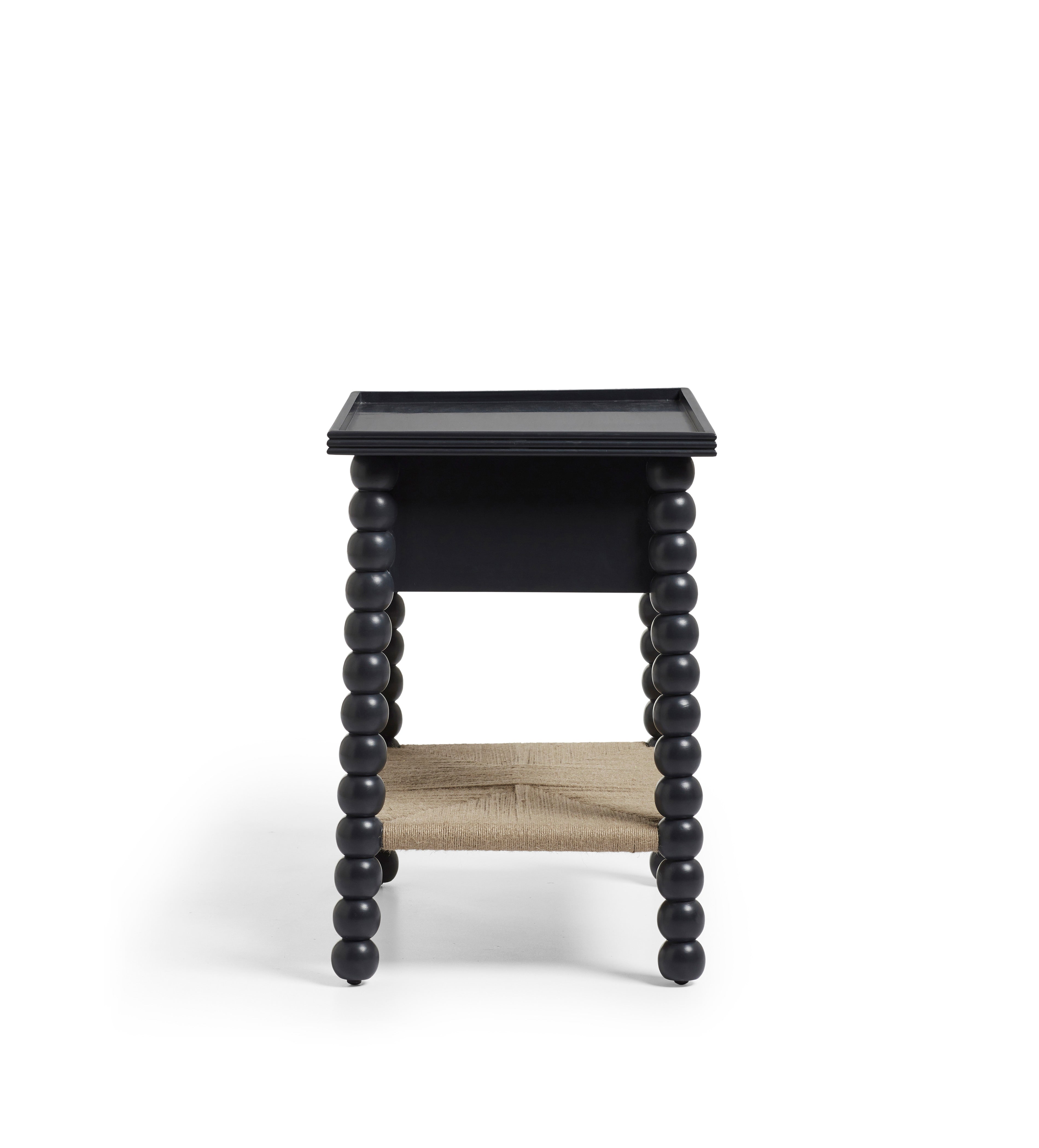 Flectus Side Table - Petrol Blue | OKA