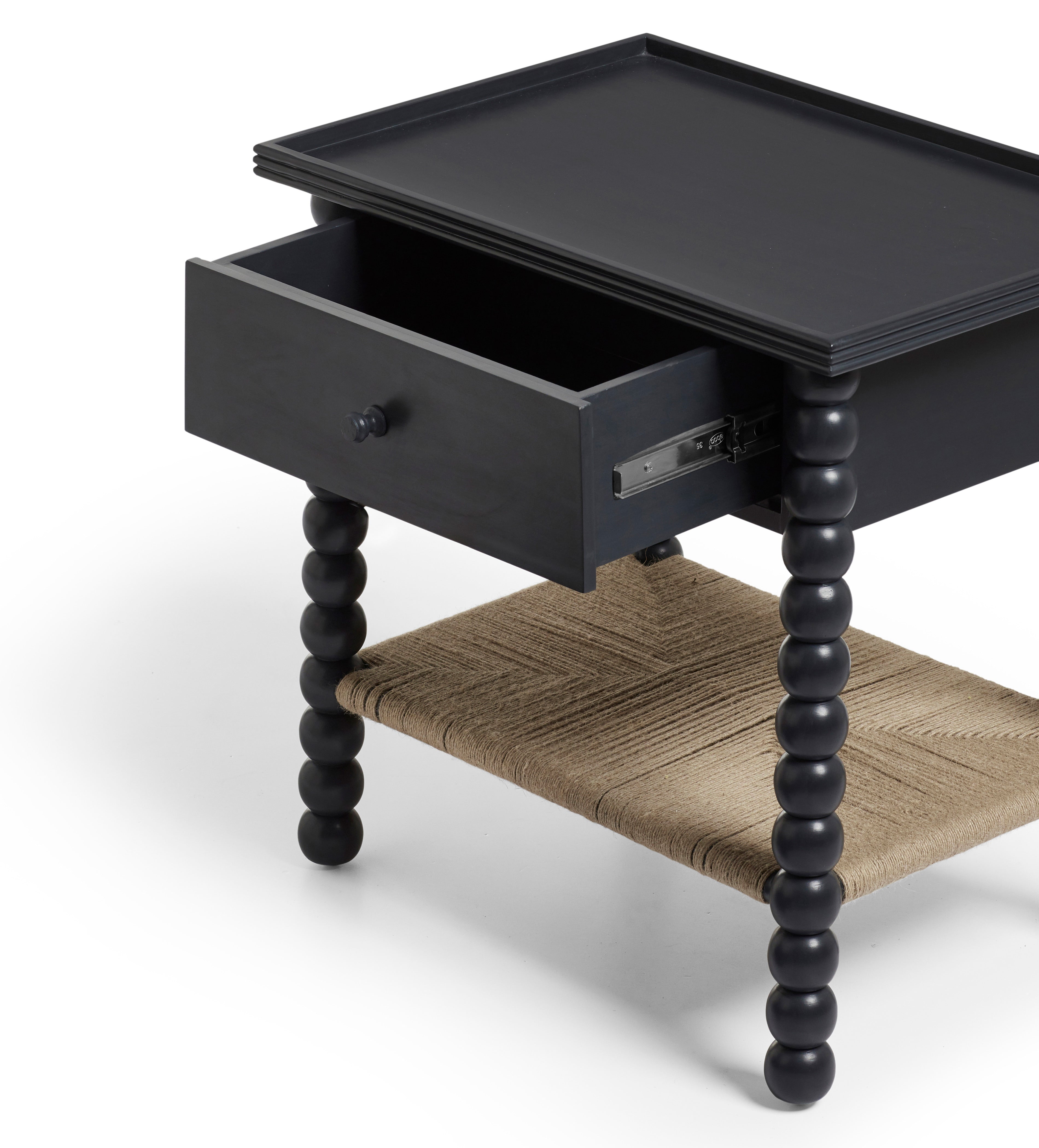 Flectus Side Table - Petrol Blue | OKA