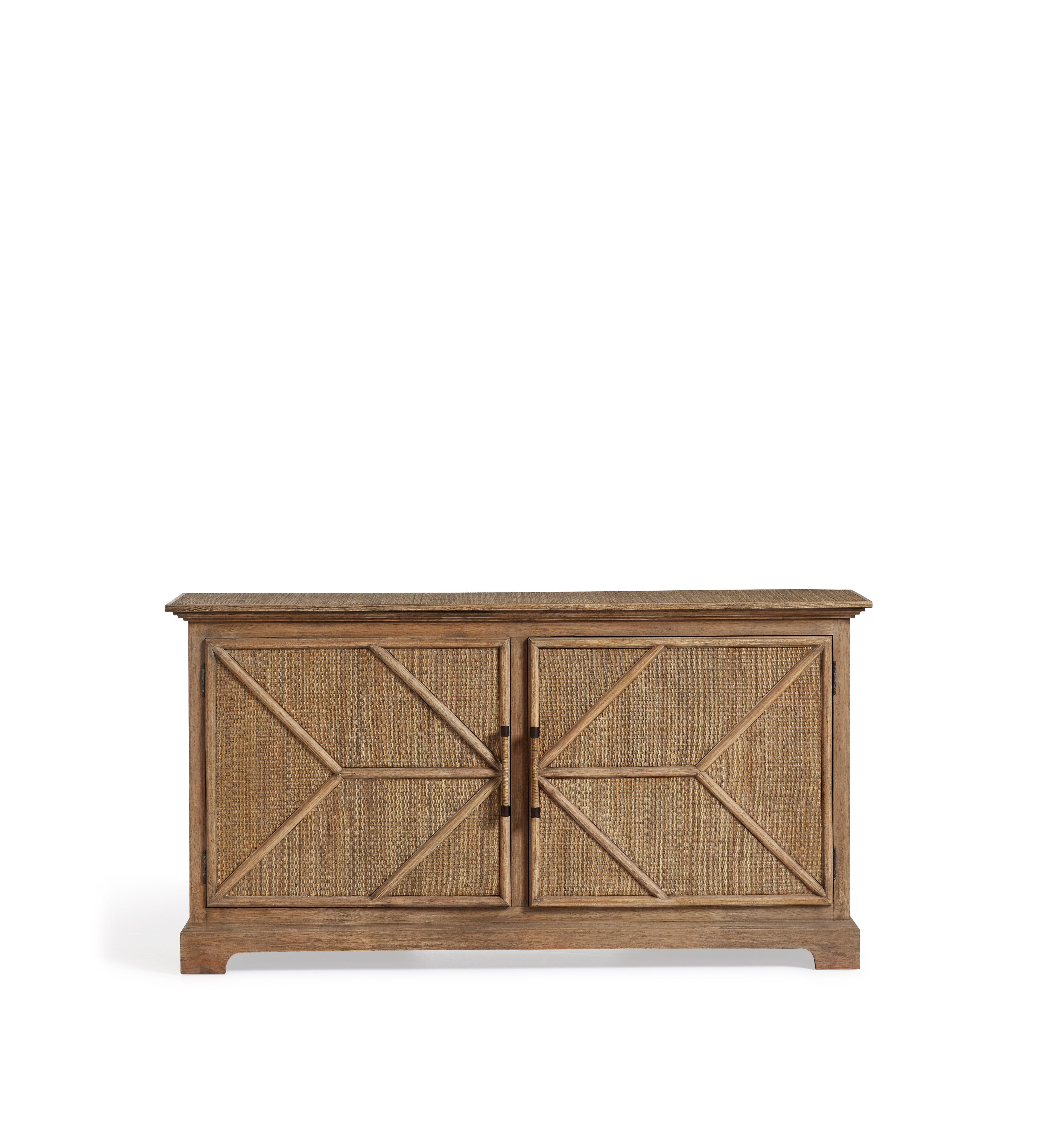 Fletcher Sideboard - Natural Wood Cane | OKA