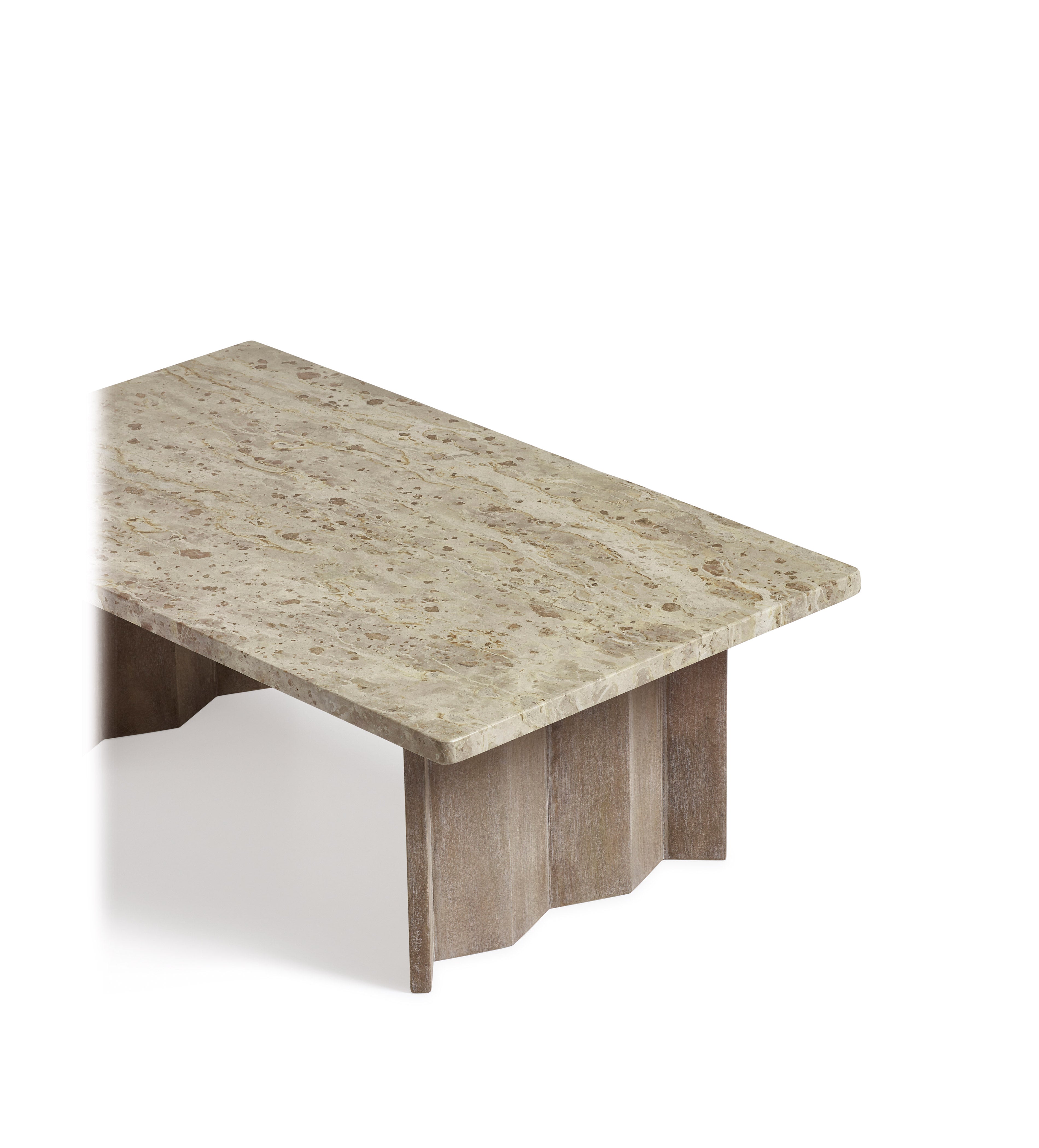 Floren Coffee Table - Capri Oak Wood | OKA