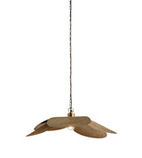 Florie Iron Pendant Light - Antique Brass