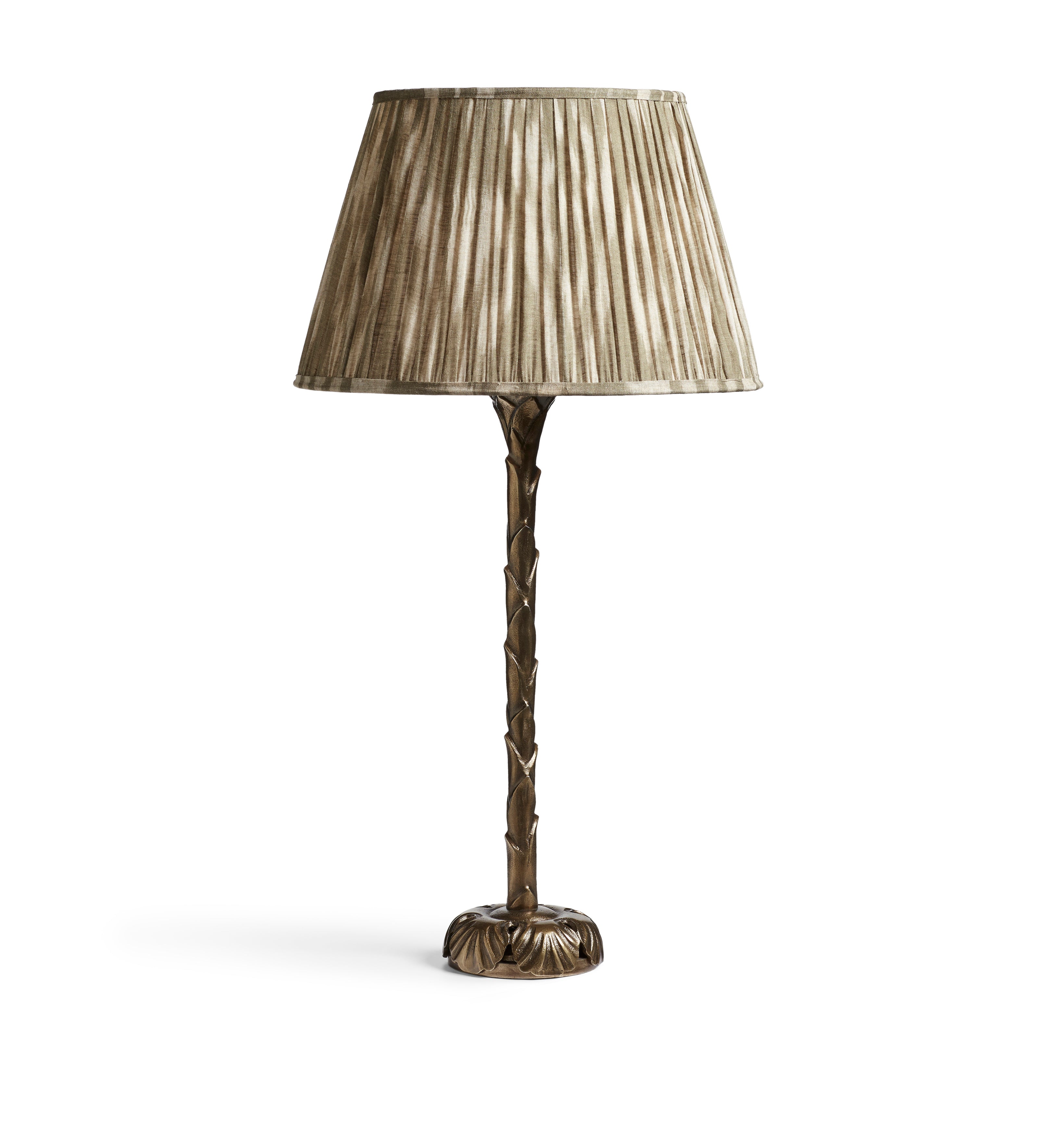 Floris Table Lamp Base - Antique Brass