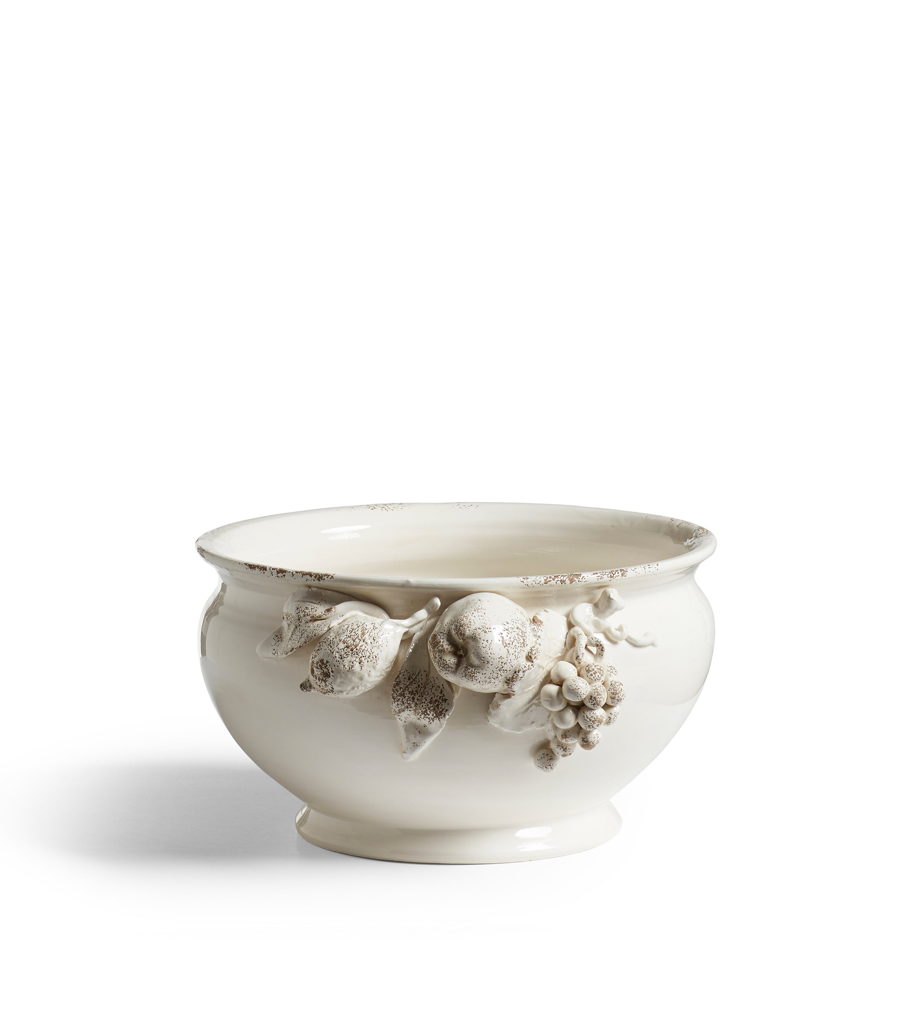 oka plant pots Frutta Pot - White