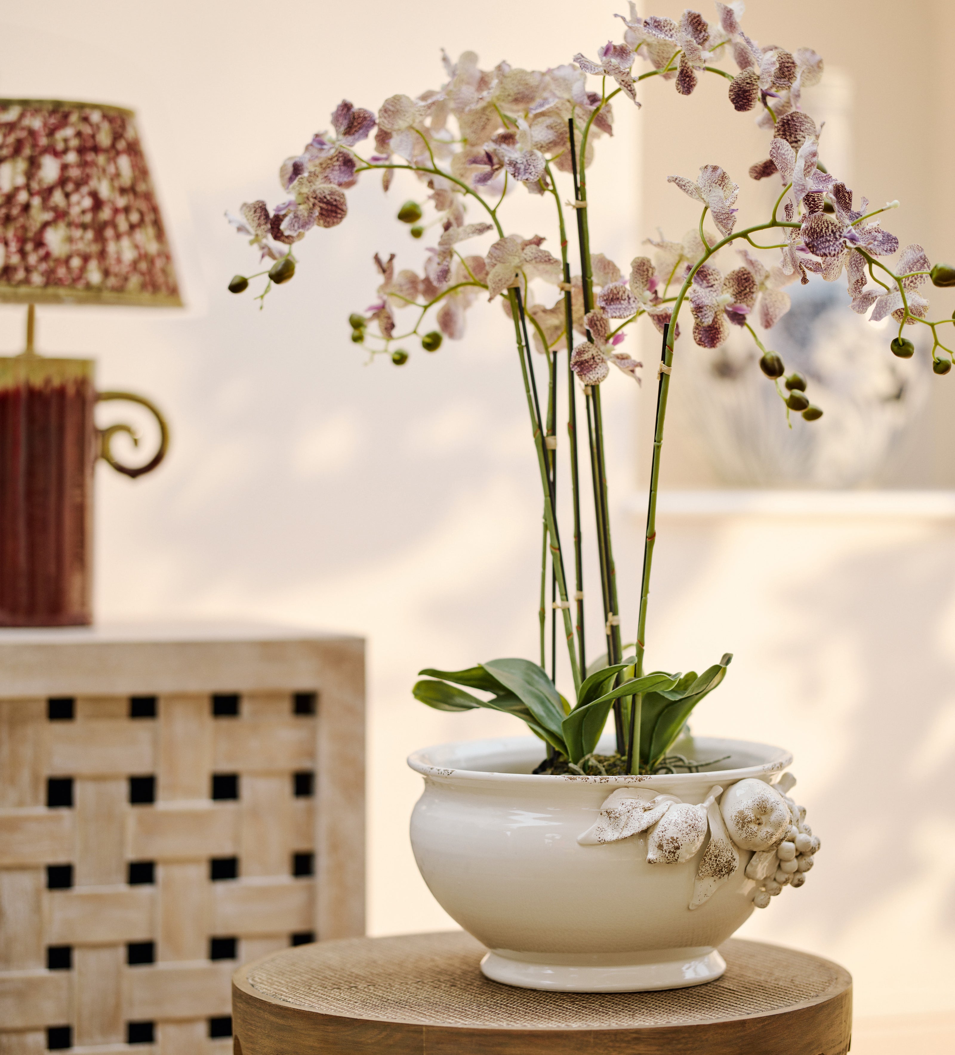 oka plant pots Frutta Pot - White