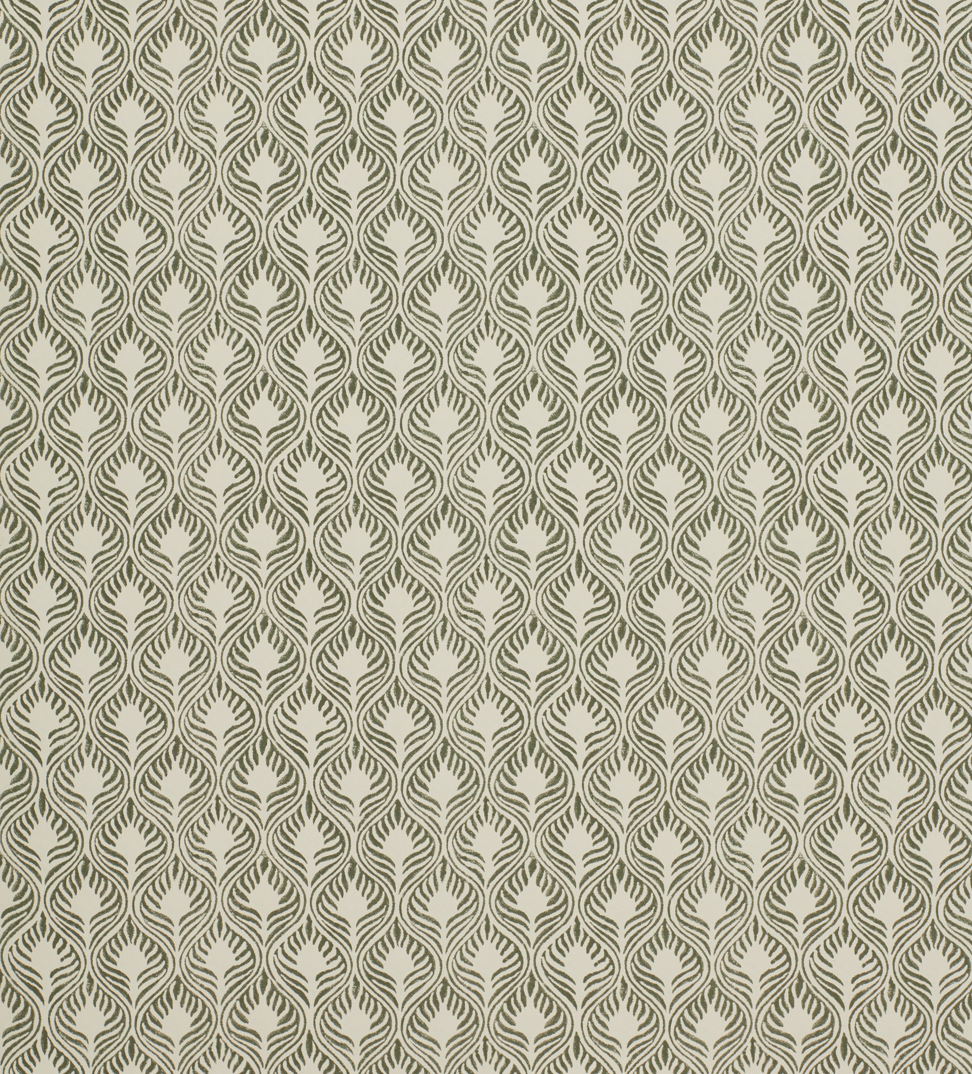 Ghini Wallpaper - Dune Green