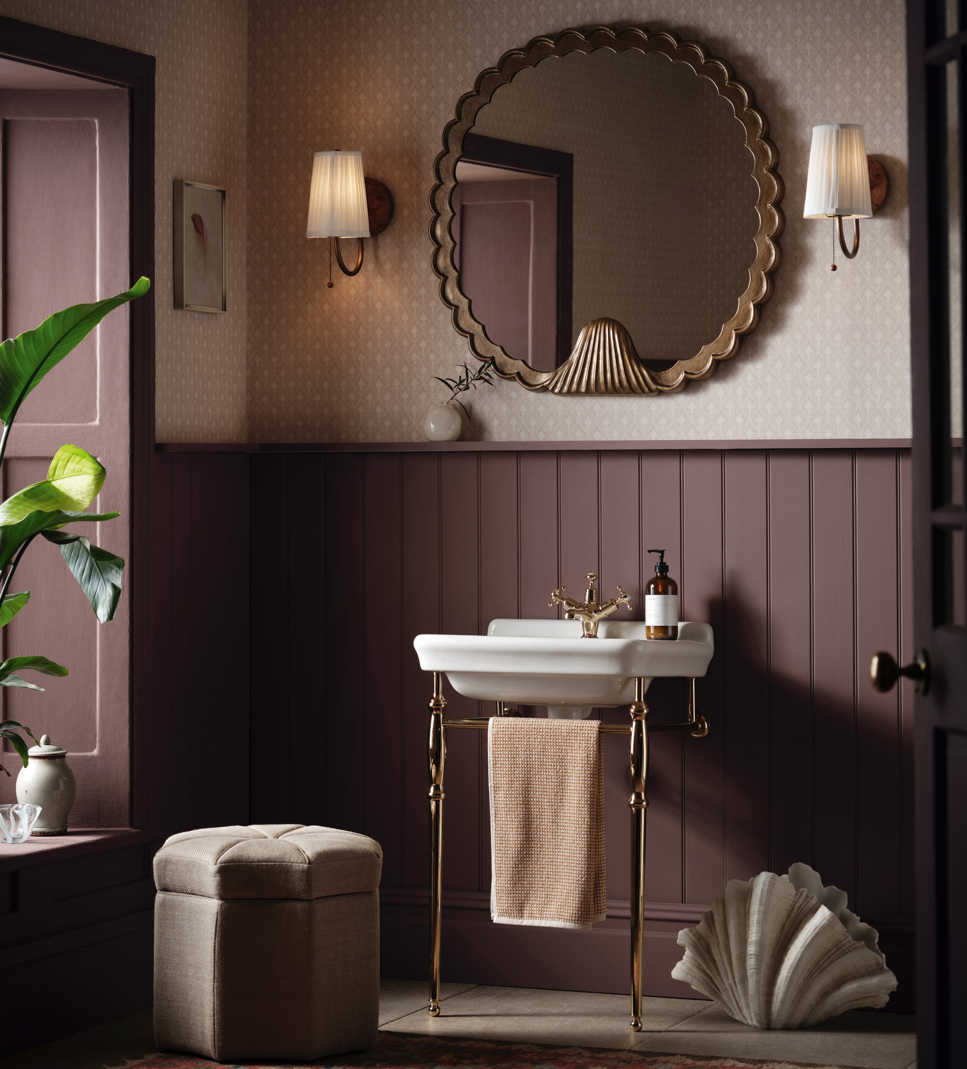 Ghini Wallpaper - Oatmeal