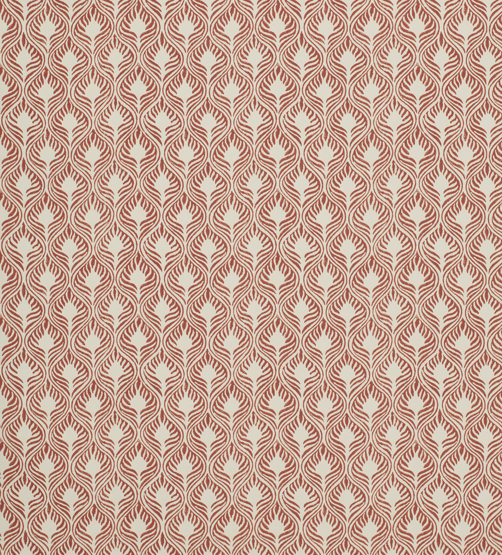 Ghini Wallpaper - Warm Red