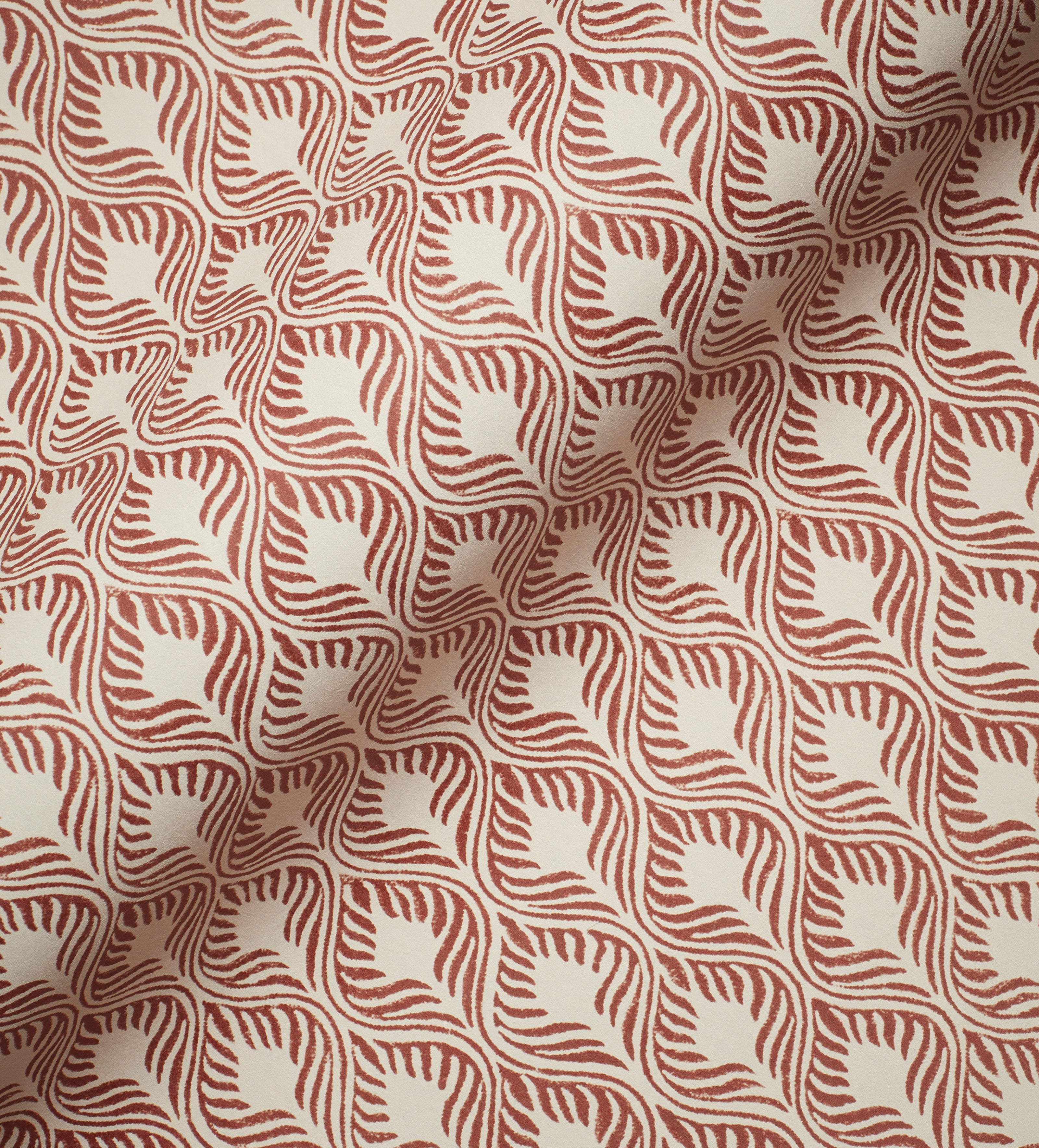 Ghini Wallpaper - Warm Red